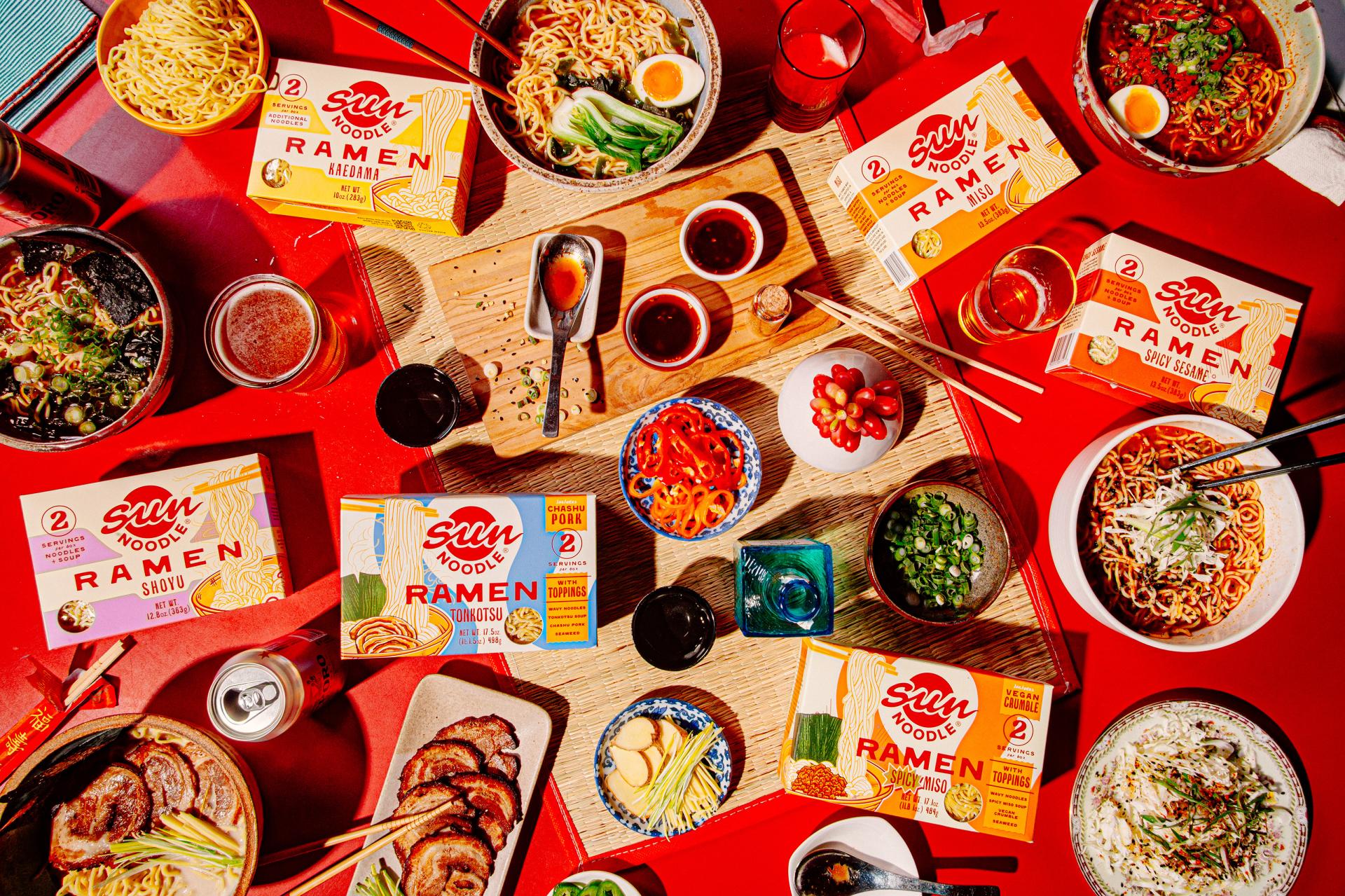 London Design Awards Winner - Sun Noodle Rebrand
