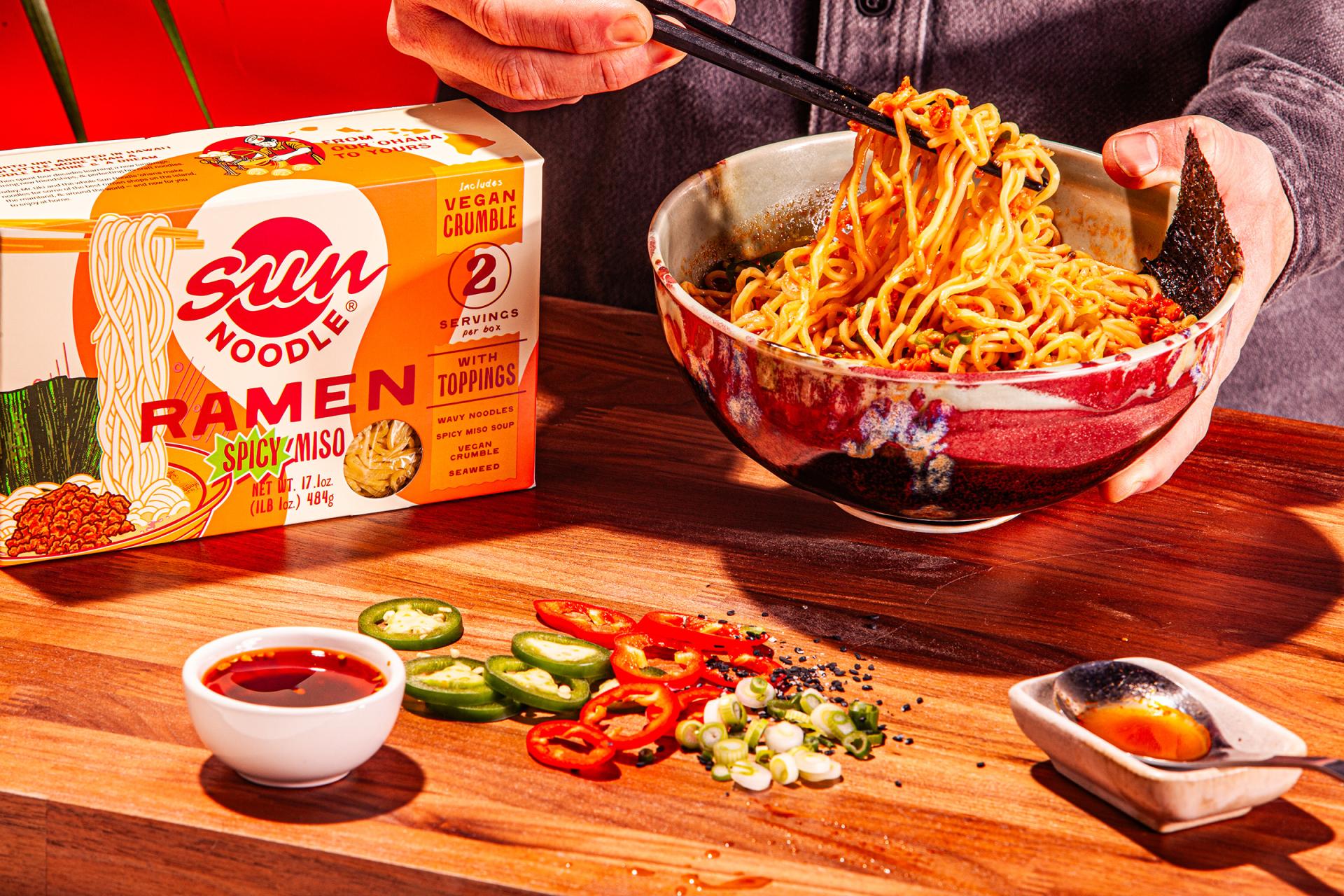 London Design Awards Winner - Sun Noodle Rebrand