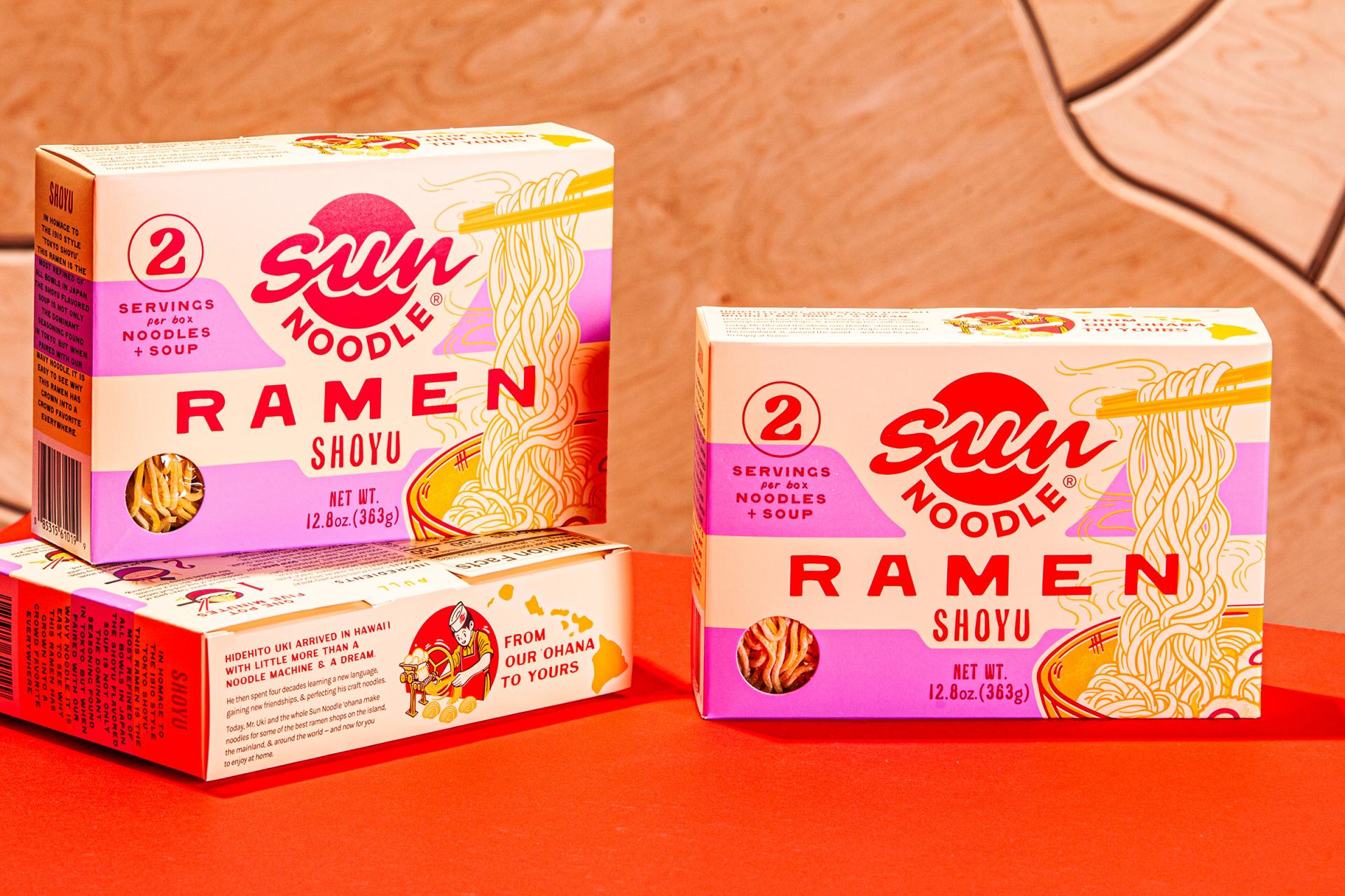 London Design Awards Winner - Sun Noodle Rebrand