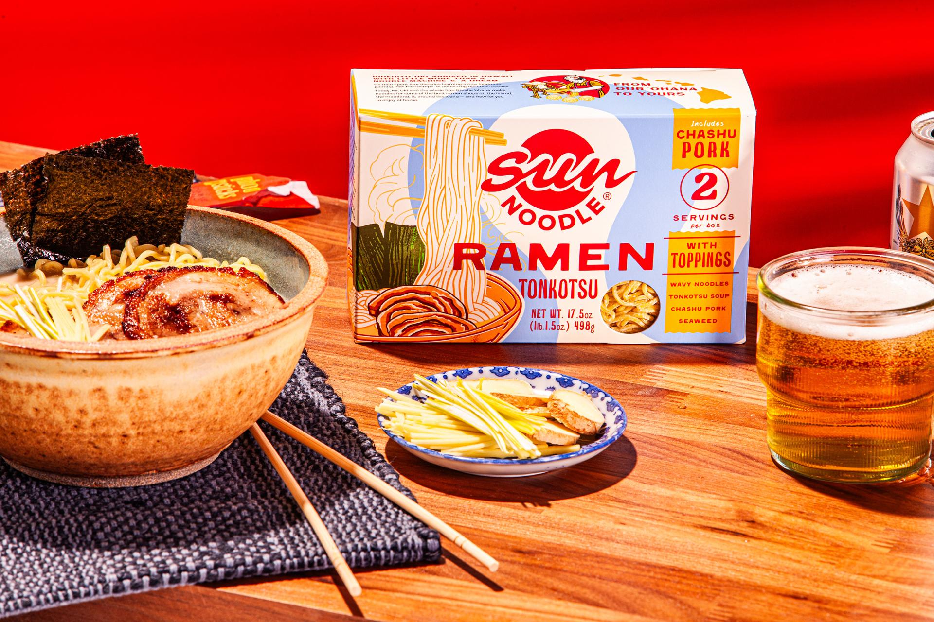 London Design Awards Winner - Sun Noodle Rebrand