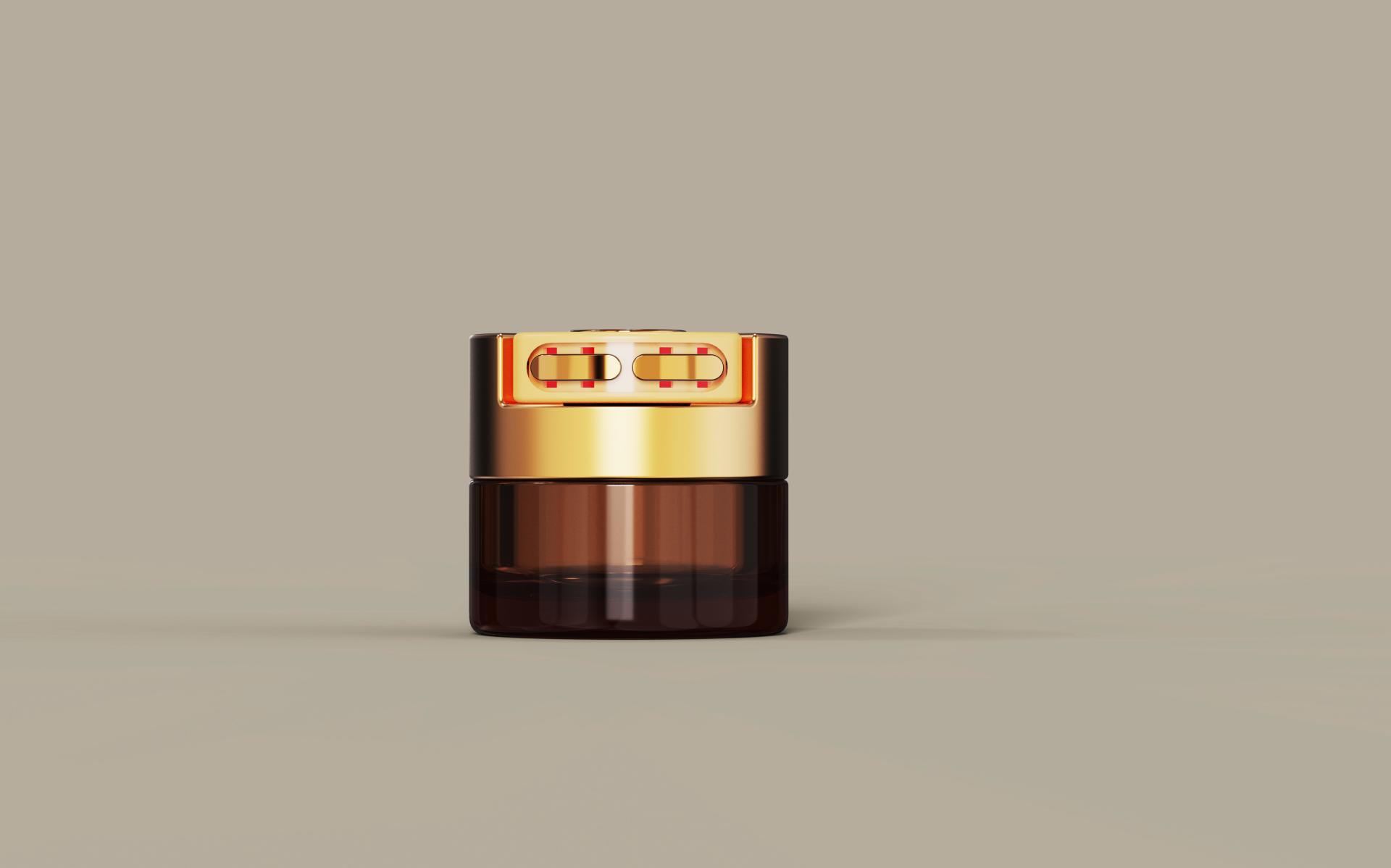 London Design Awards Winner - Smart Light Therapy Skin Analyzer with Dual-Function Cap Des