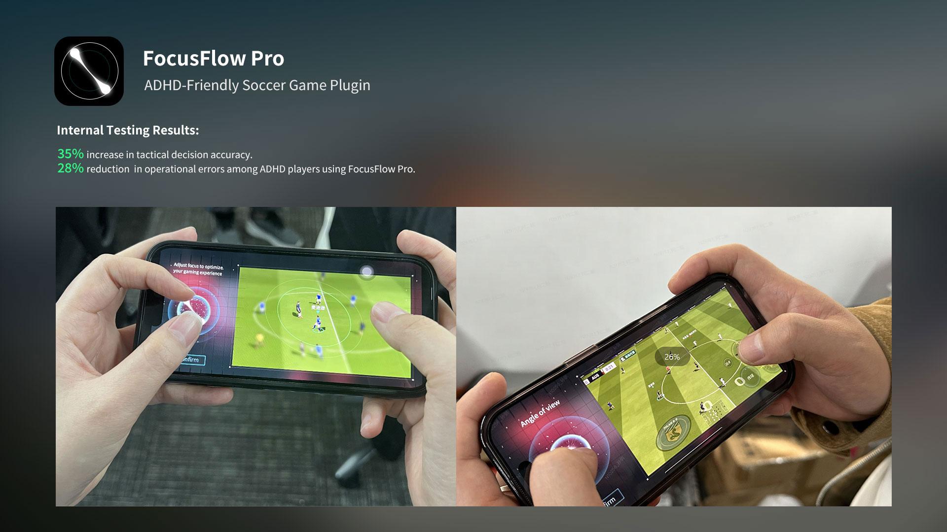 London Design Awards Winner - FocusFlow Pro — ADHD-Friendly Soccer Game Plugin