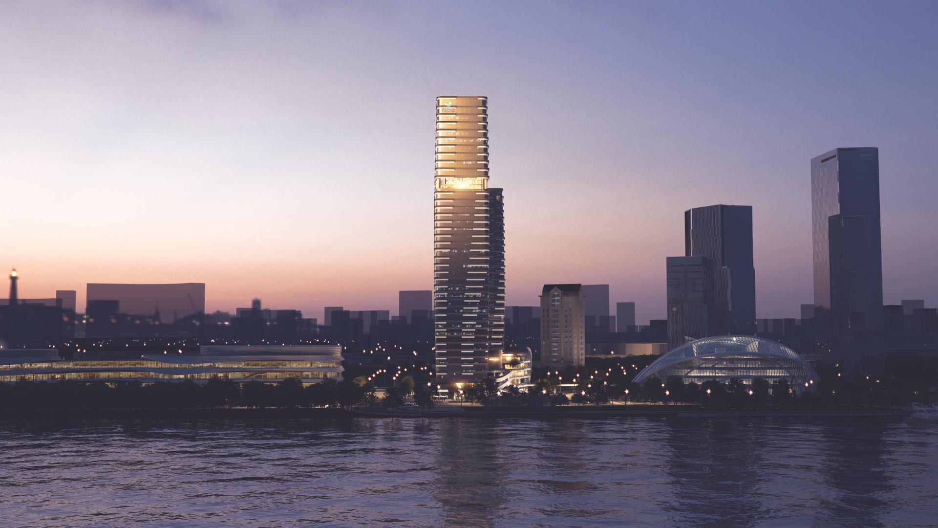 London Design Awards Winner - QINGDAO INTERNATIONAL CRUISE PORT AREA SHIPPING CENTER