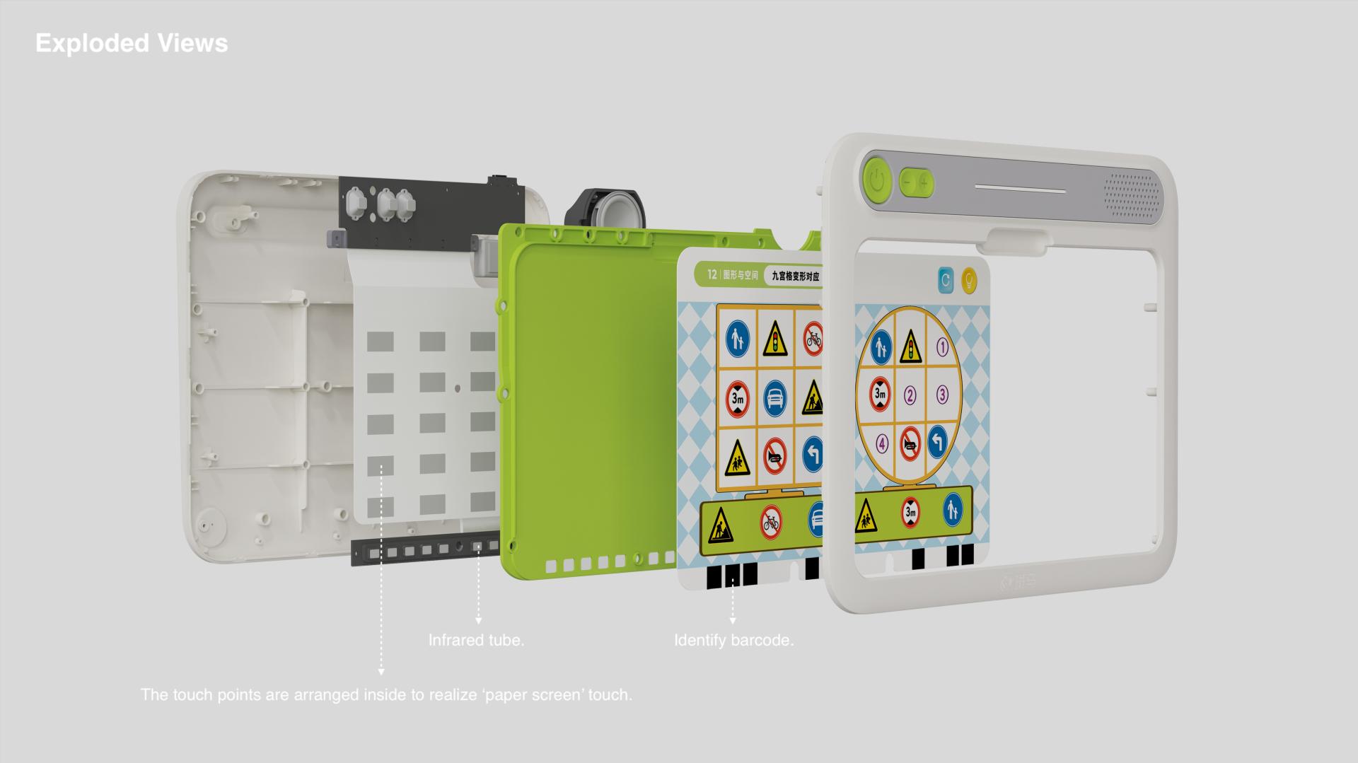 London Design Awards Winner - Zebra Logic Learning Tablet