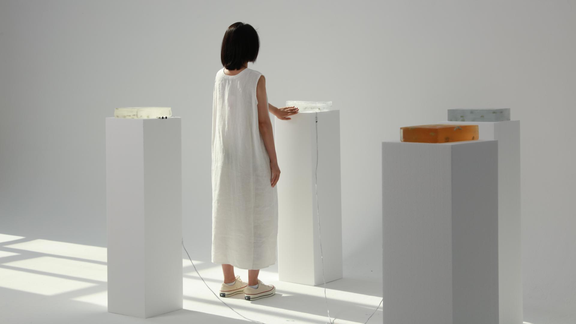 London Design Awards Winner - Shattered Jade into Drawer