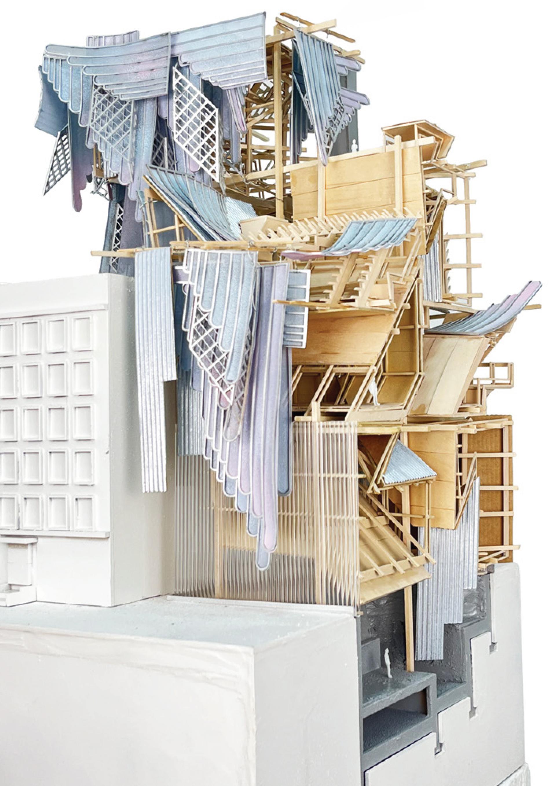 London Design Awards Winner - Layering Pocekts - Fish Dining Venue