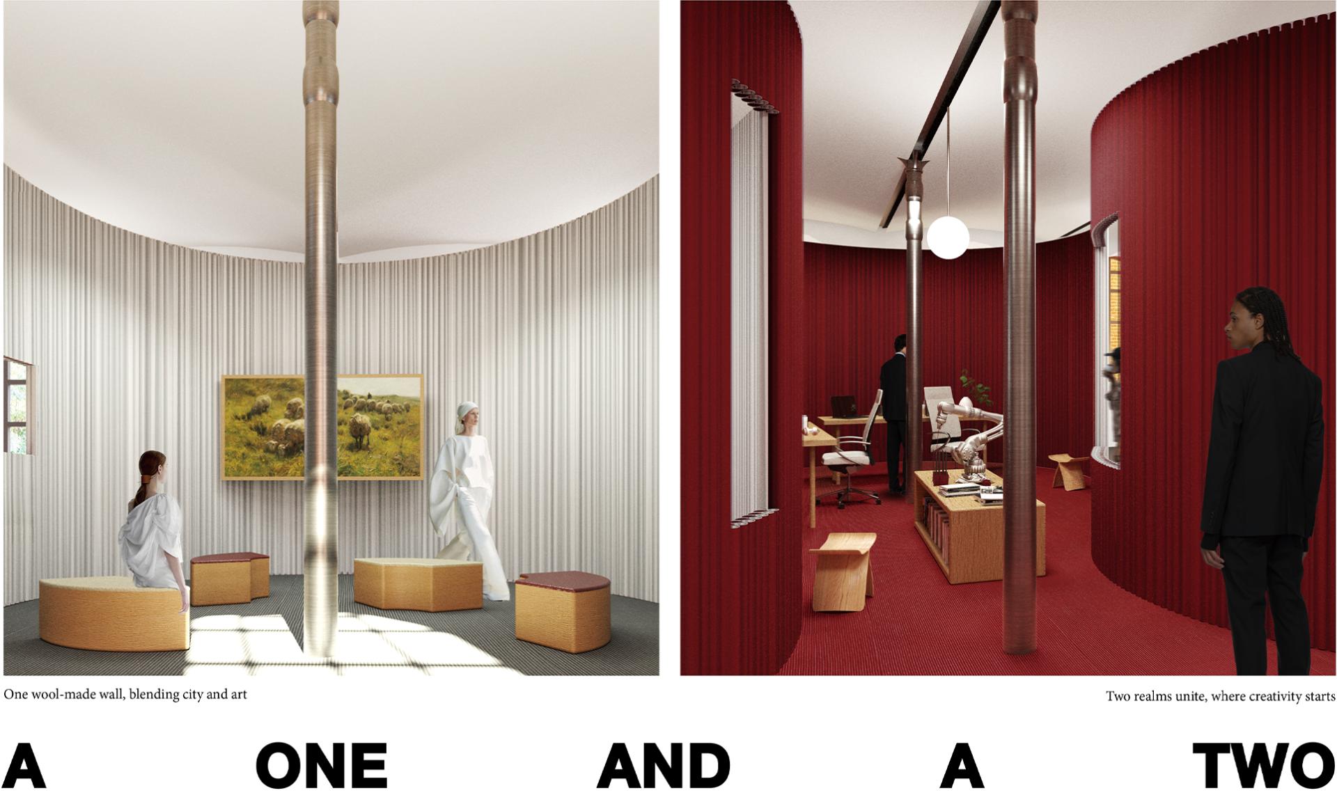 London Design Awards Winner - Weaving the Future: A Dialogue Between Wool and Technology
