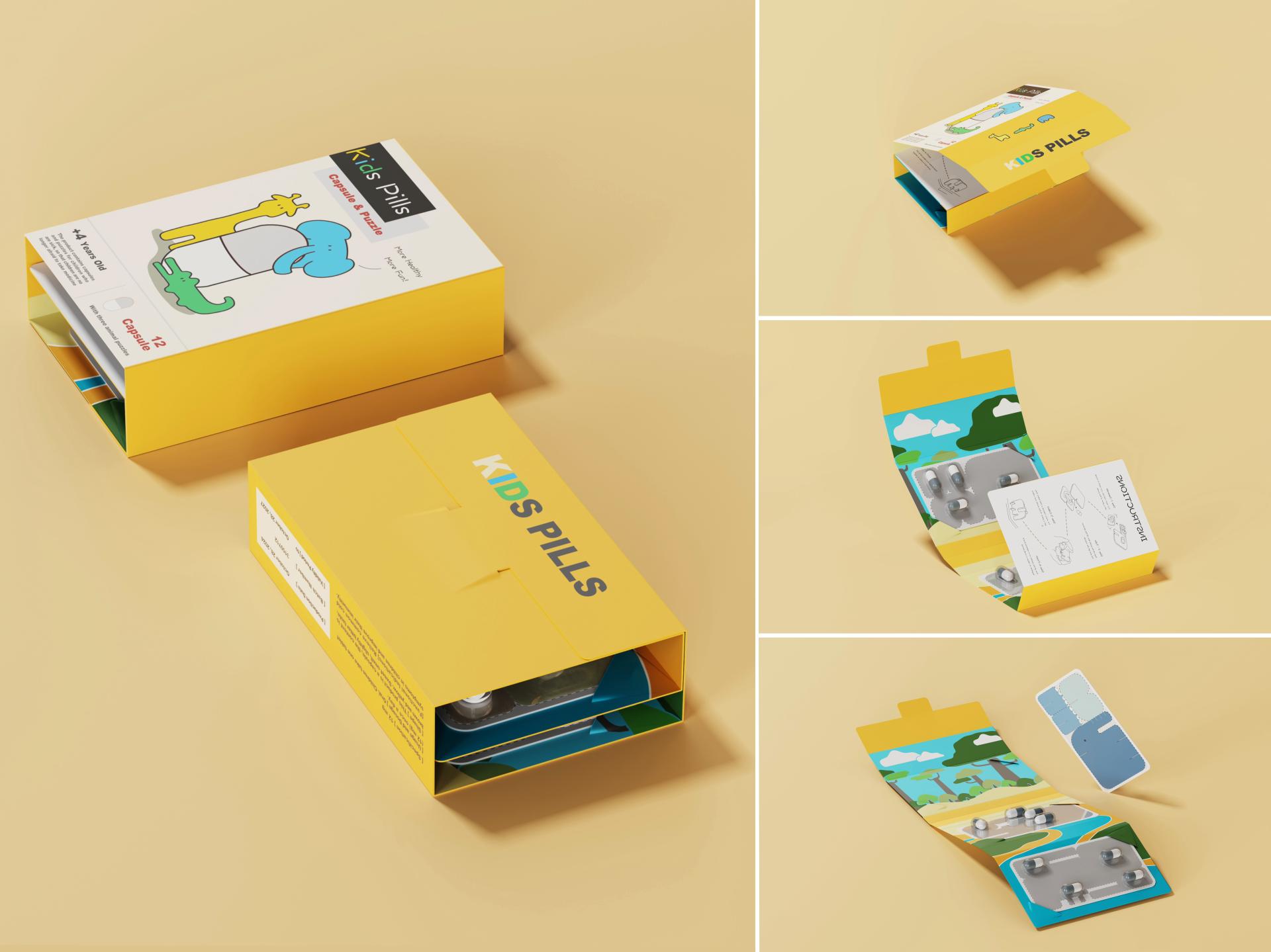 London Design Awards Winner - KIDS PILLS
