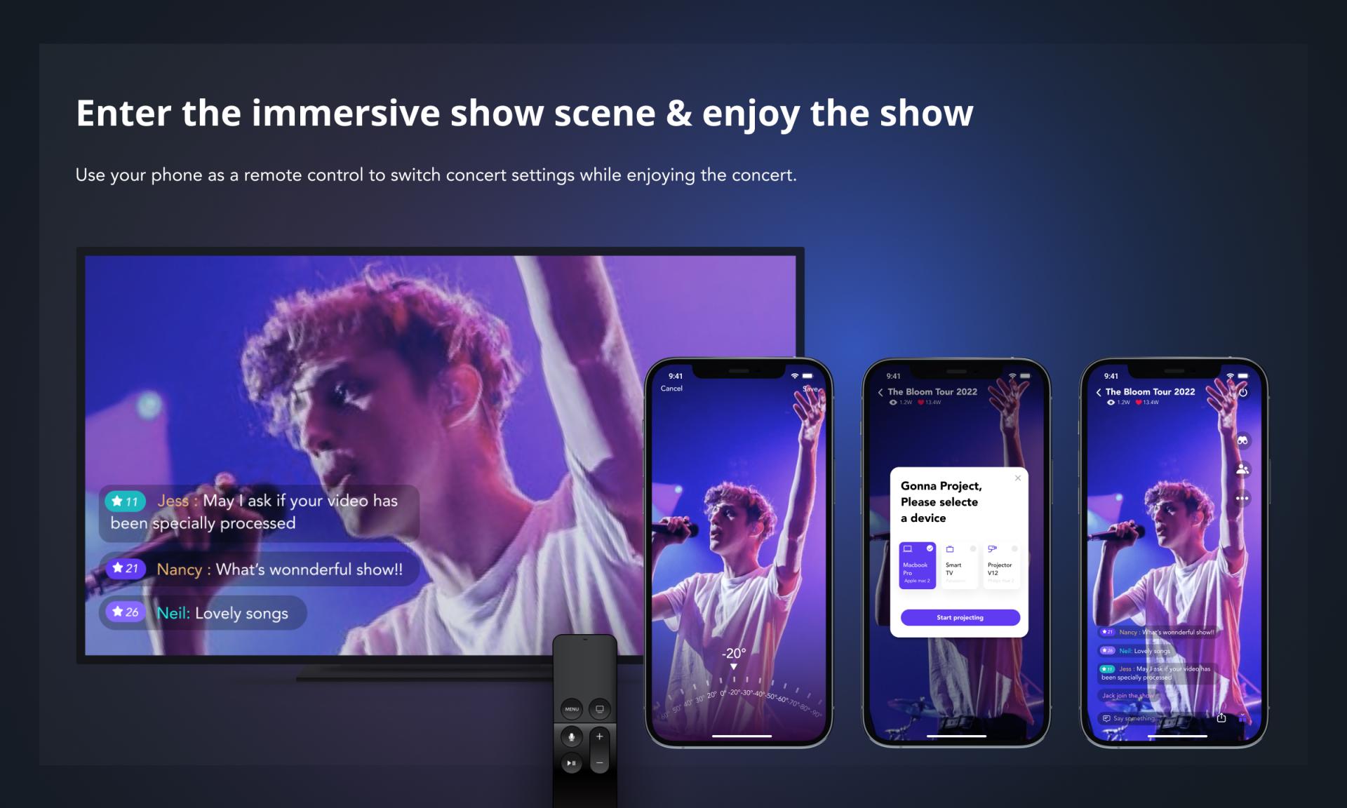 London Design Awards Winner - Vocal Space: The Future of At-Home Concert Experiences