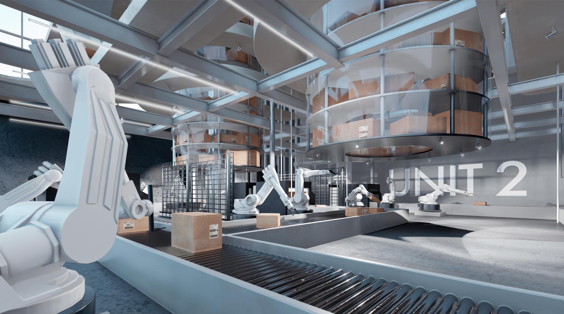 London Design Awards Winner - Hive Mind - Hong Kong Drone Port 2040