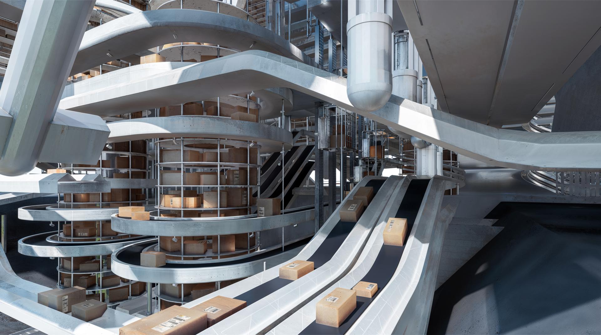 London Design Awards Winner - Hive Mind - Hong Kong Drone Port 2040