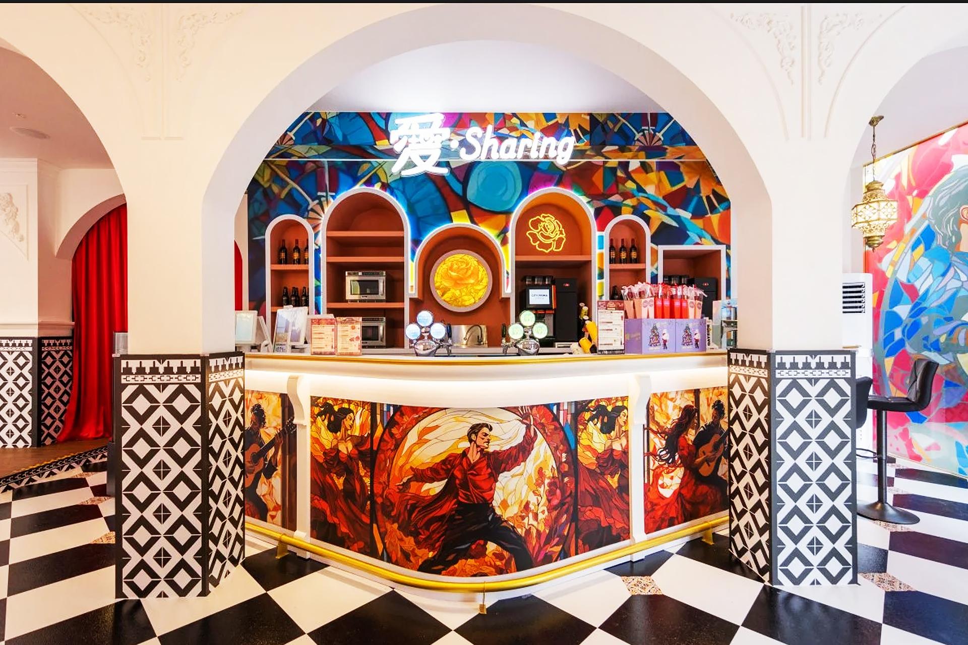 London Design Awards Winner - Surreal Bistro Tablao Flamenco