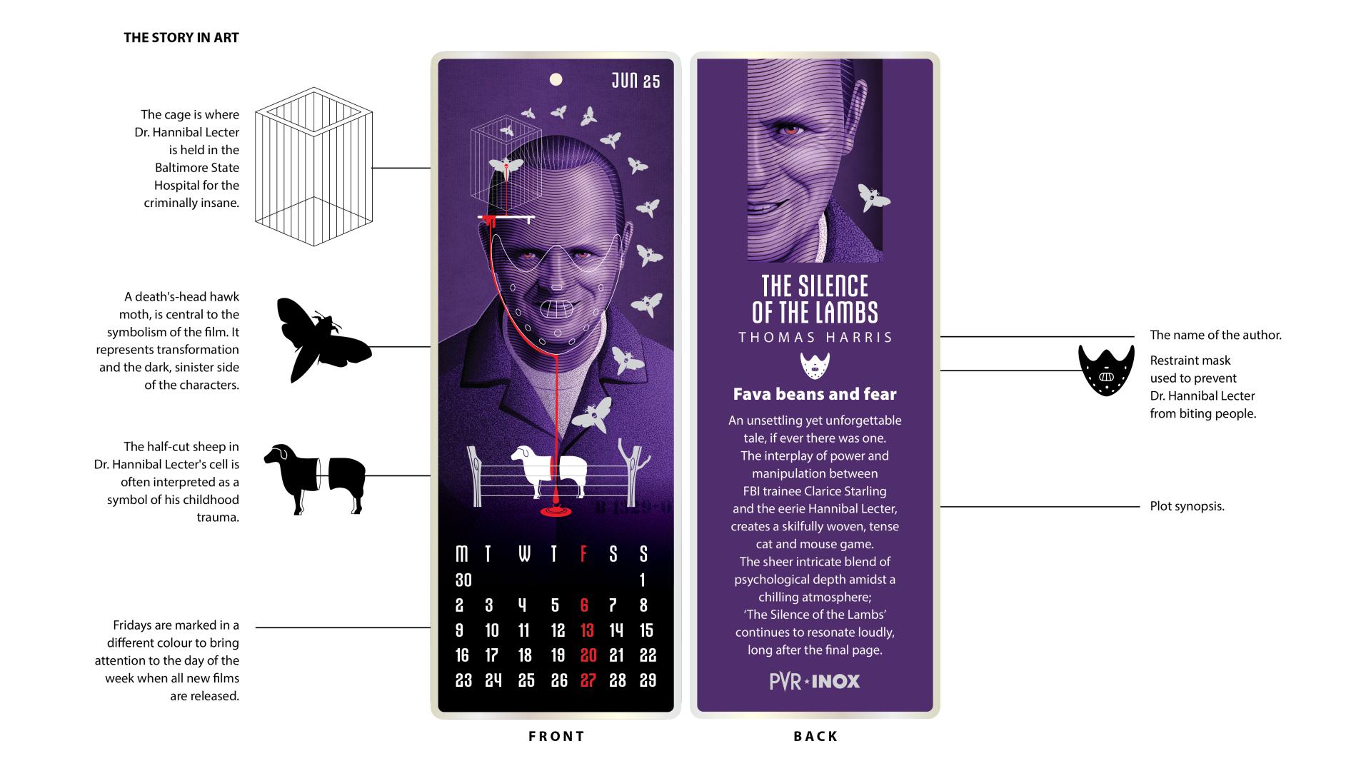 London Design Awards Winner - PVR INOX CALENDAR