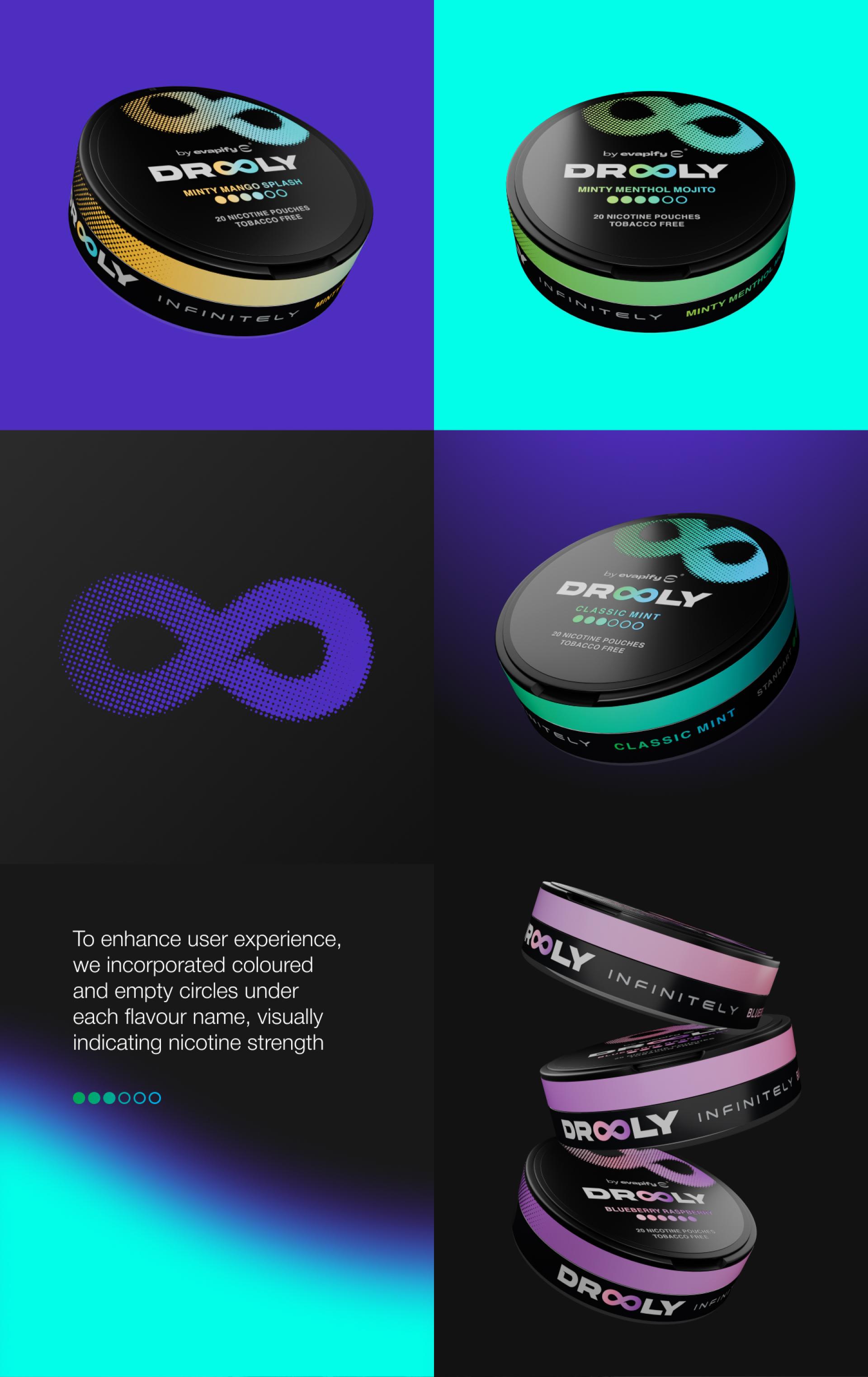 London Design Awards Winner - Drooly Infinitely: A Bold New Identity