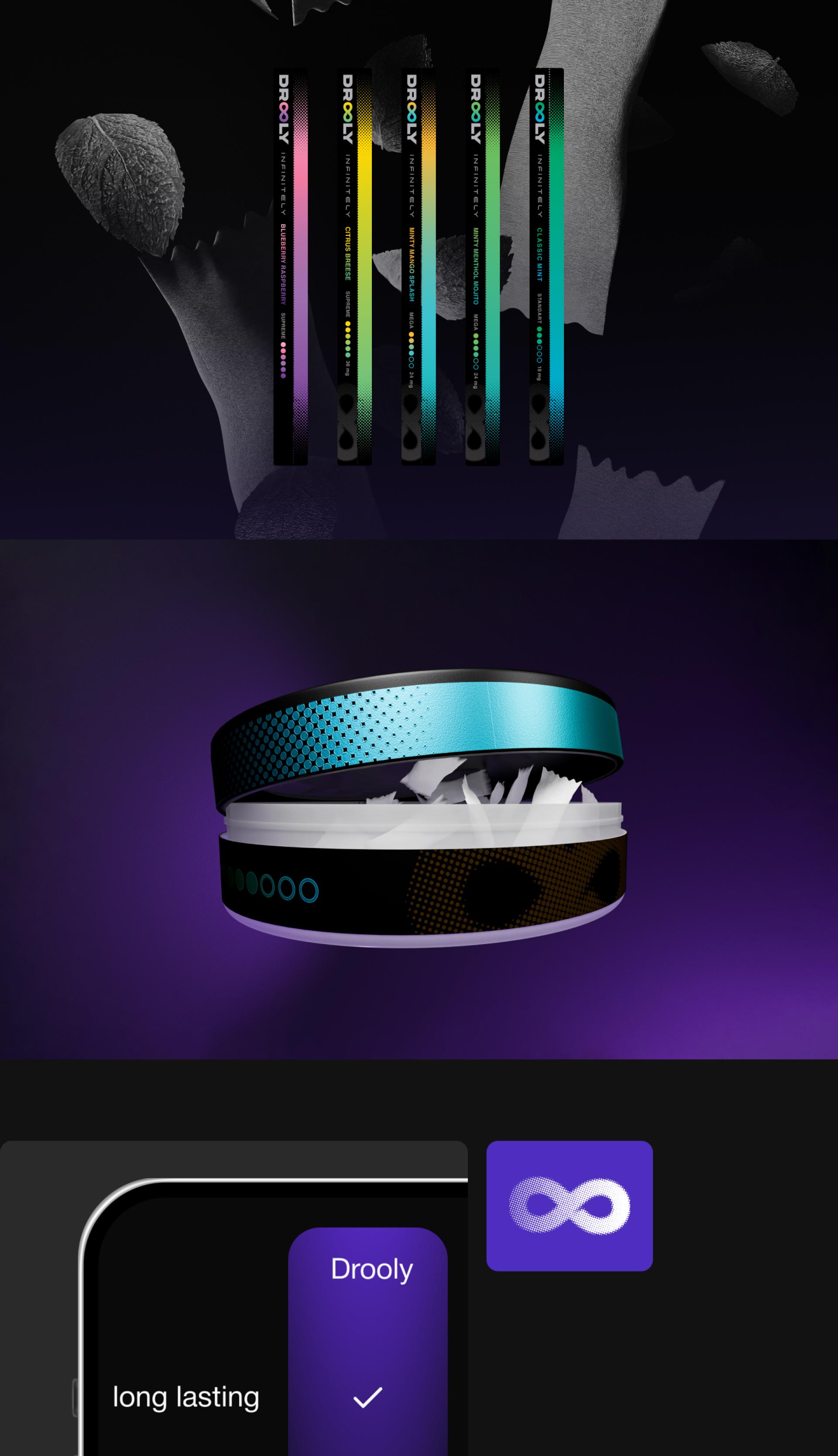 London Design Awards Winner - Drooly Infinitely: A Bold New Identity