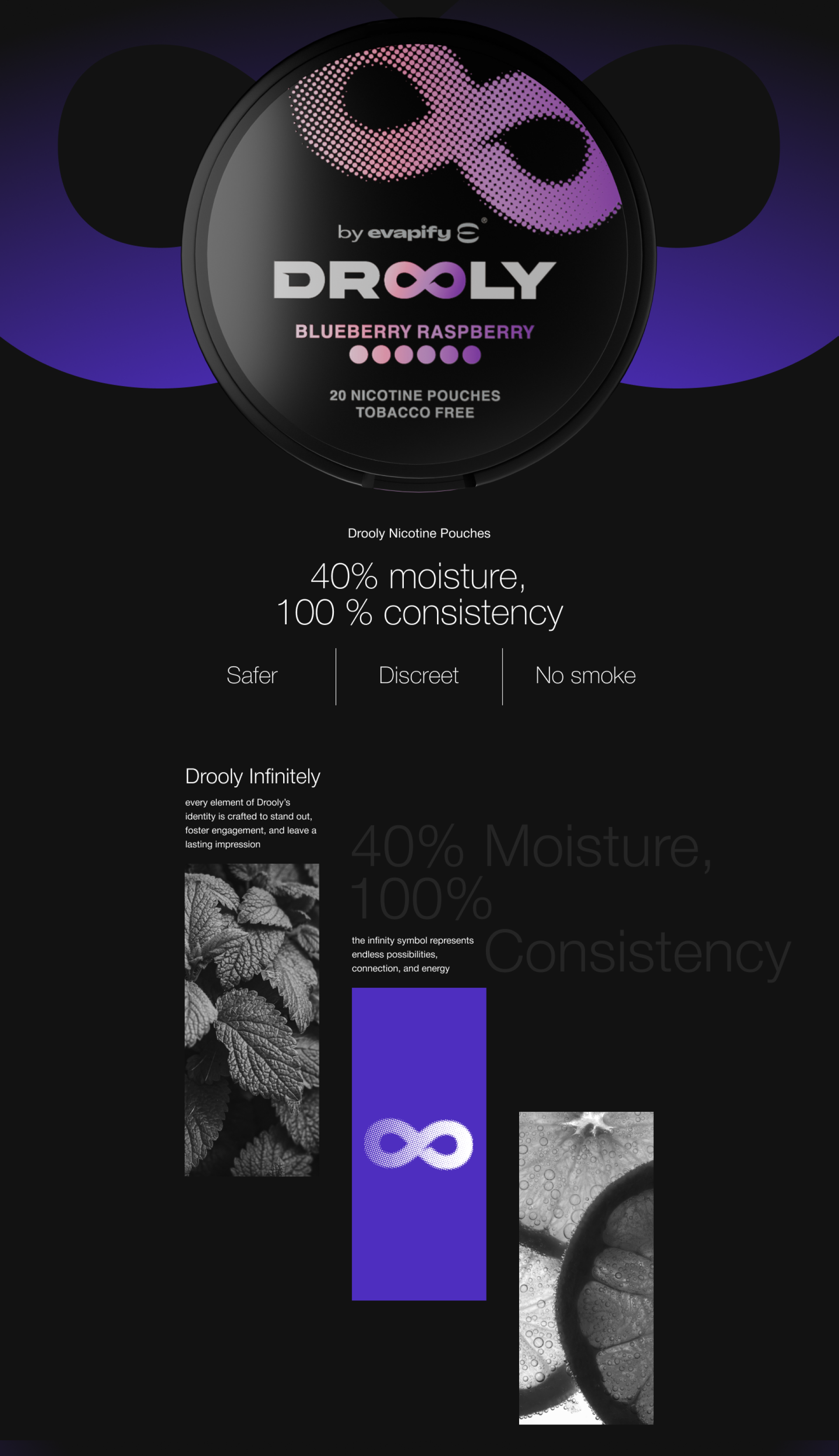 London Design Awards Winner - Drooly Infinitely: A Bold New Identity