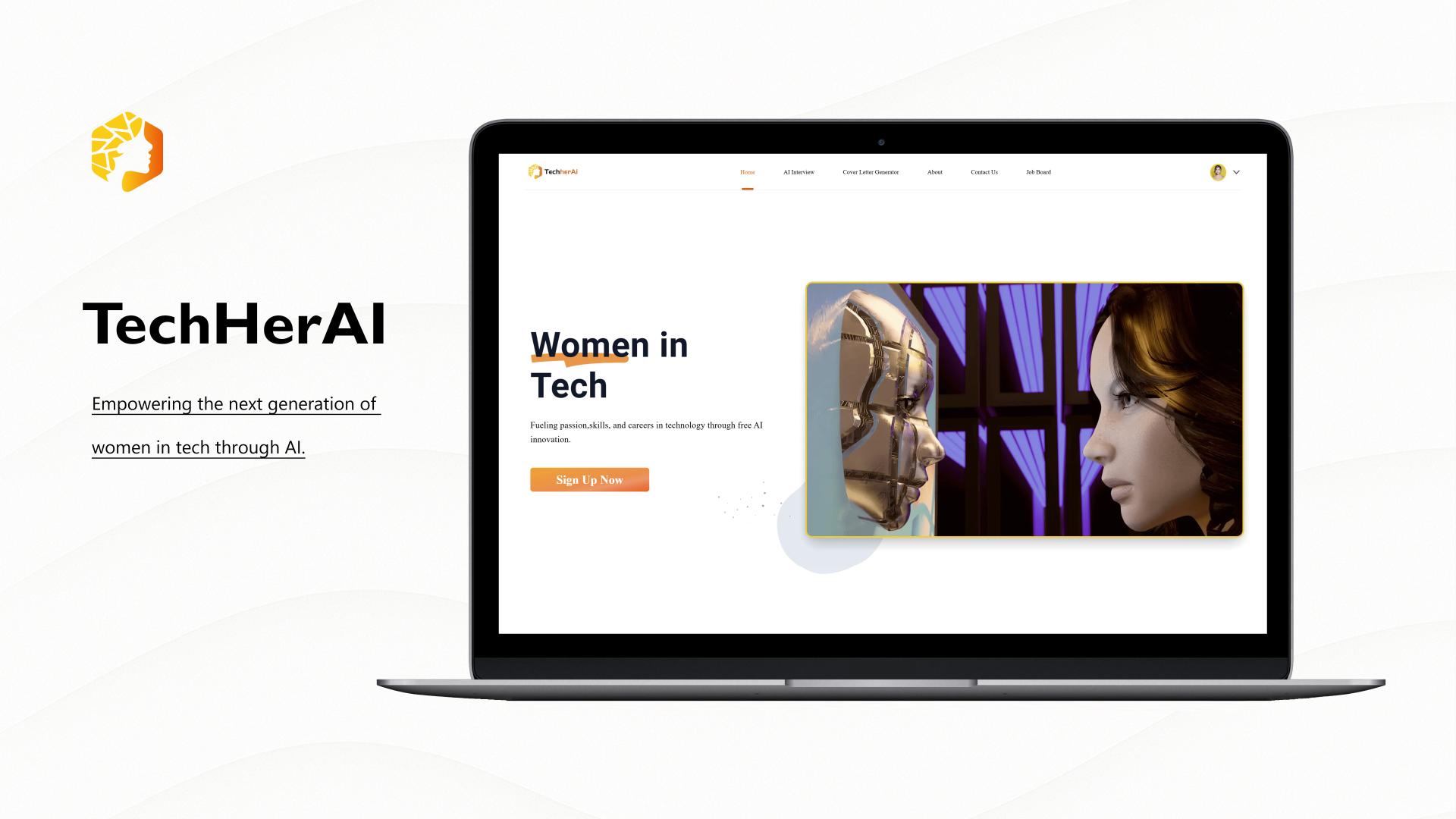 London Design Awards Winner - TechHerAI: AI-Driven Tools to Empower Women in Tech