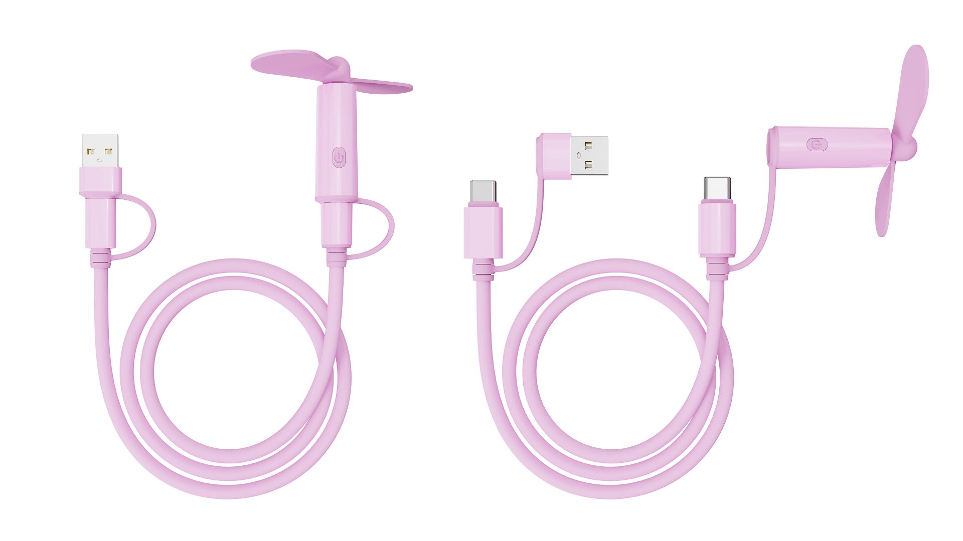 London Design Awards Winner - Data Cable with Fan Function
