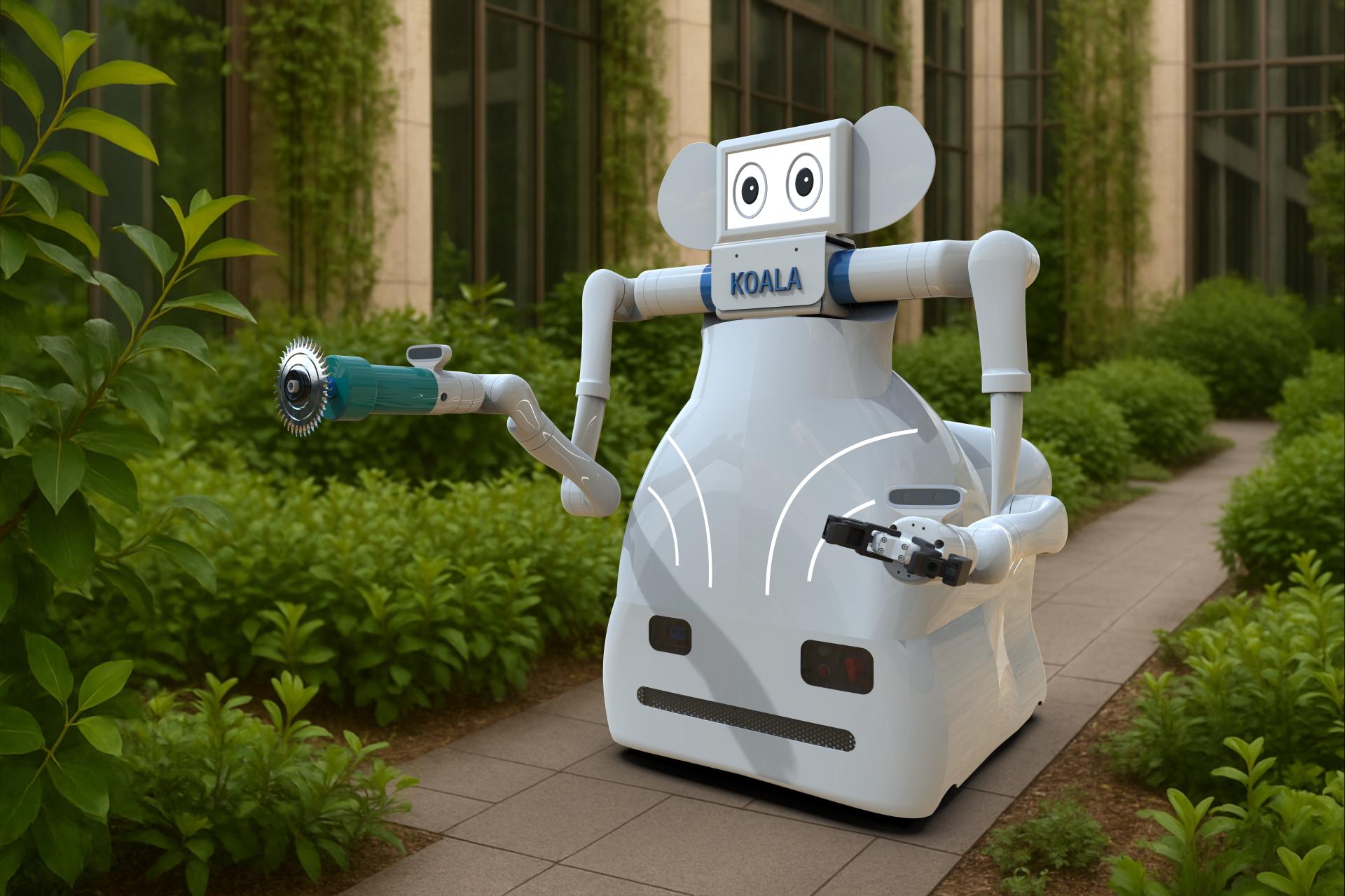 London Design Awards Winner - KOALA - Shrub Pruning and Plant Health Assessment Robot