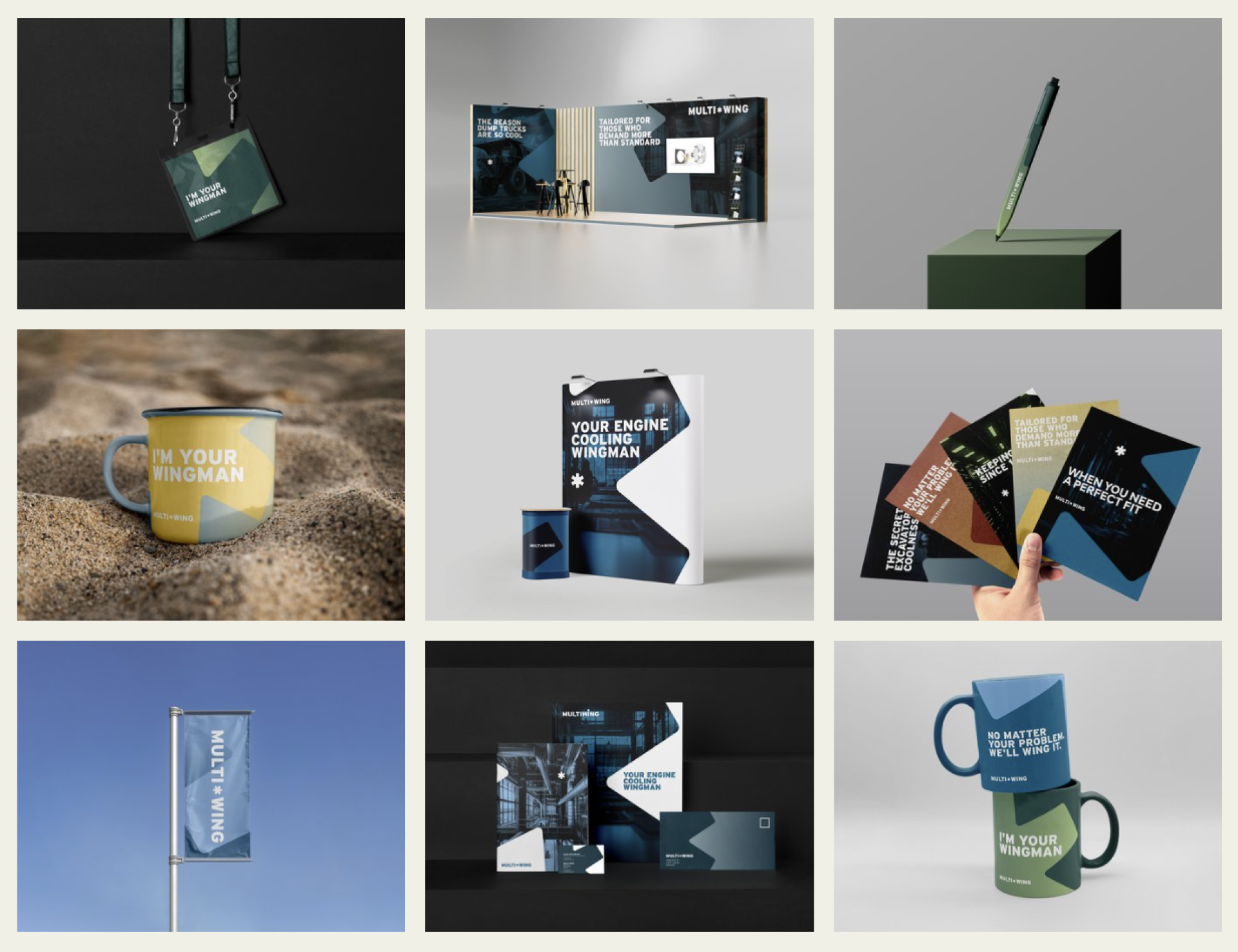 London Design Awards Winner - Visual Identity & Communication Platform for Multi-Wing