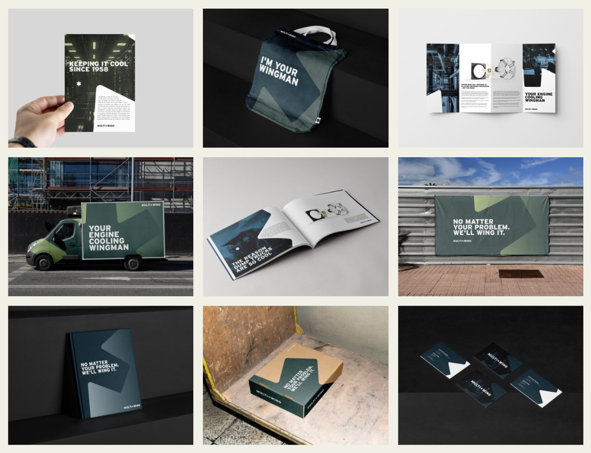 London Design Awards Winner - Visual Identity & Communication Platform for Multi-Wing