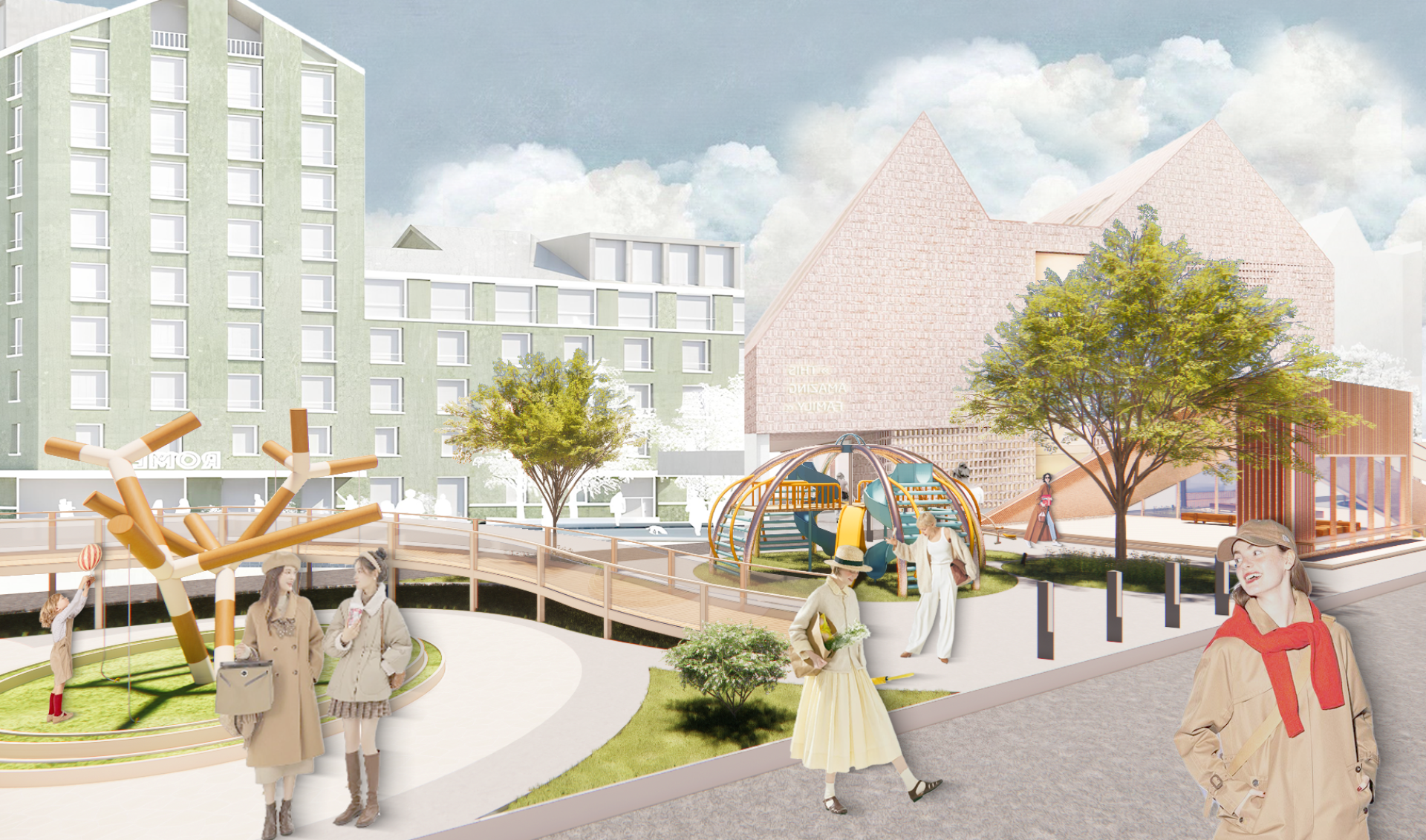 London Design Awards Winner - MINDMEADOW-Healing Teail Walking Area