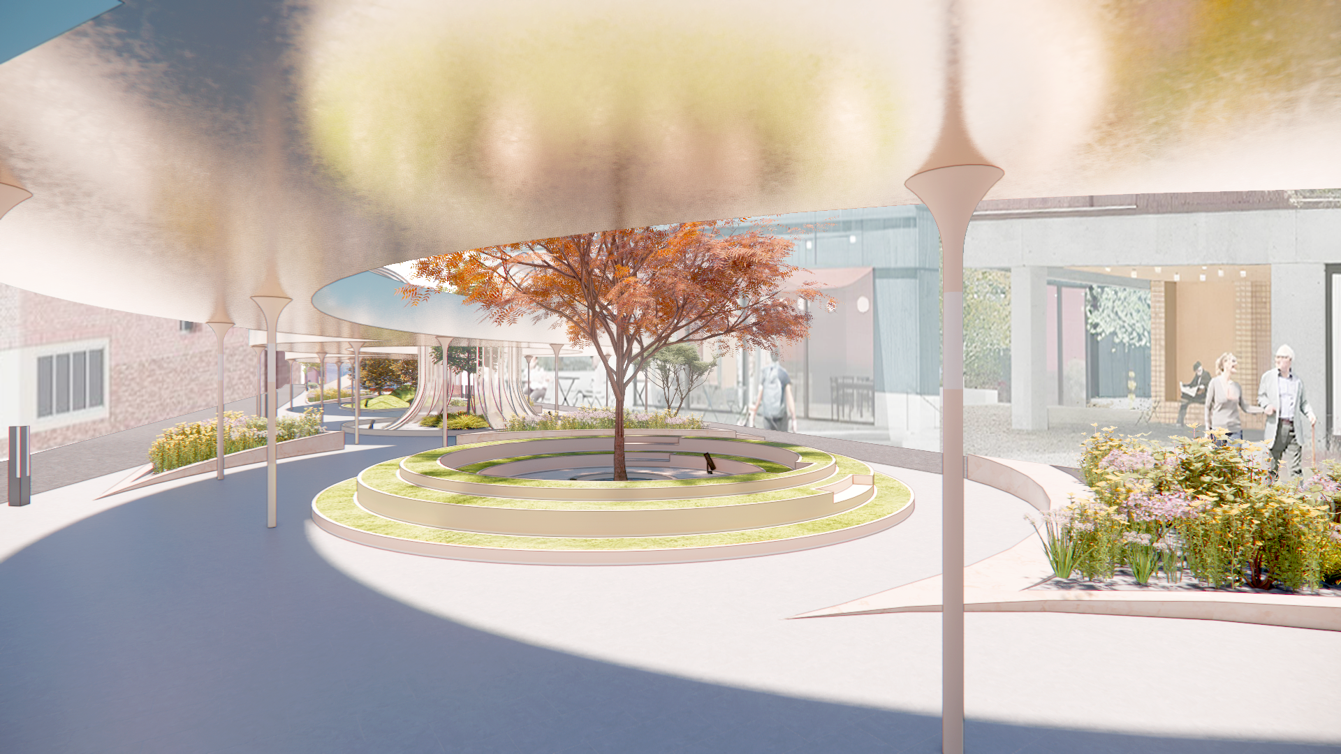 London Design Awards Winner - MINDMEADOW-Healing Teail Walking Area