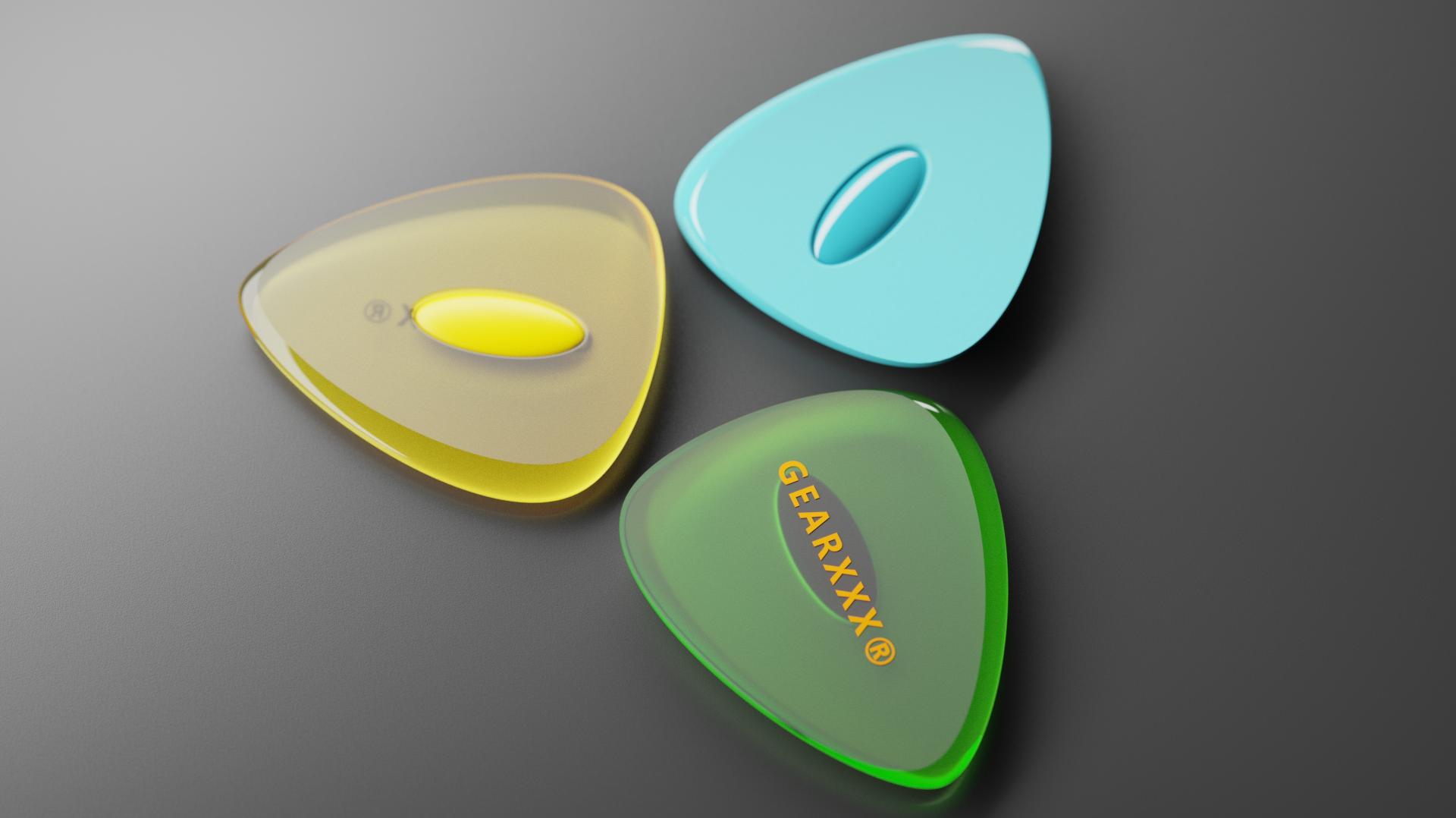 London Design Awards Winner - GEARXXX® NGAP Plectrums