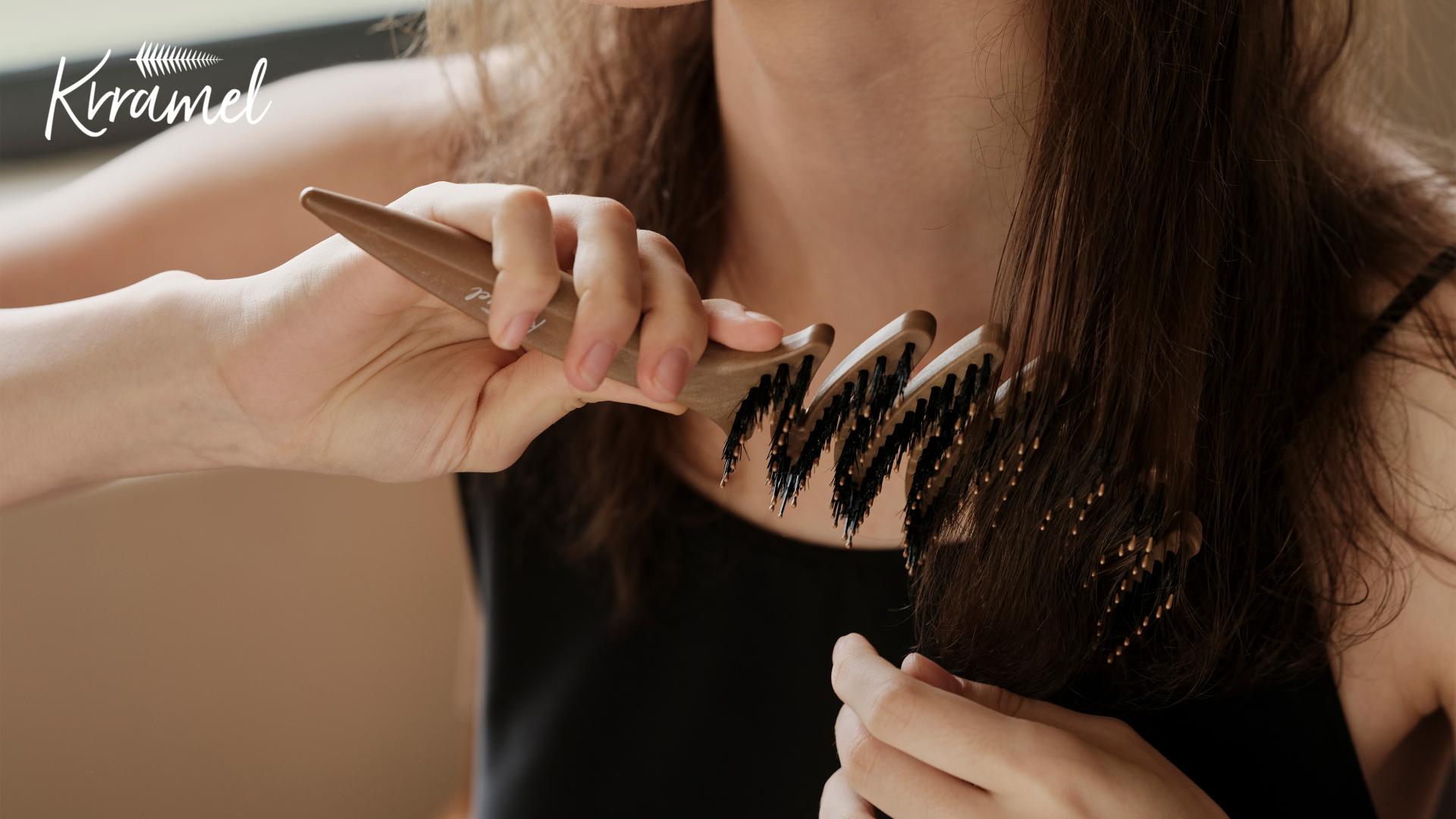 London Design Awards Winner - Pinecone Boar Bristle Brush