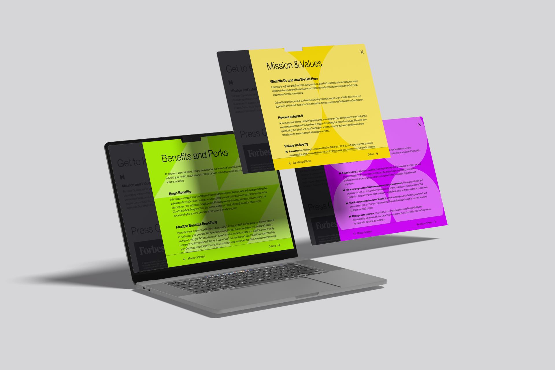 London Design Awards Winner - Innovecs Careers Website Redesign