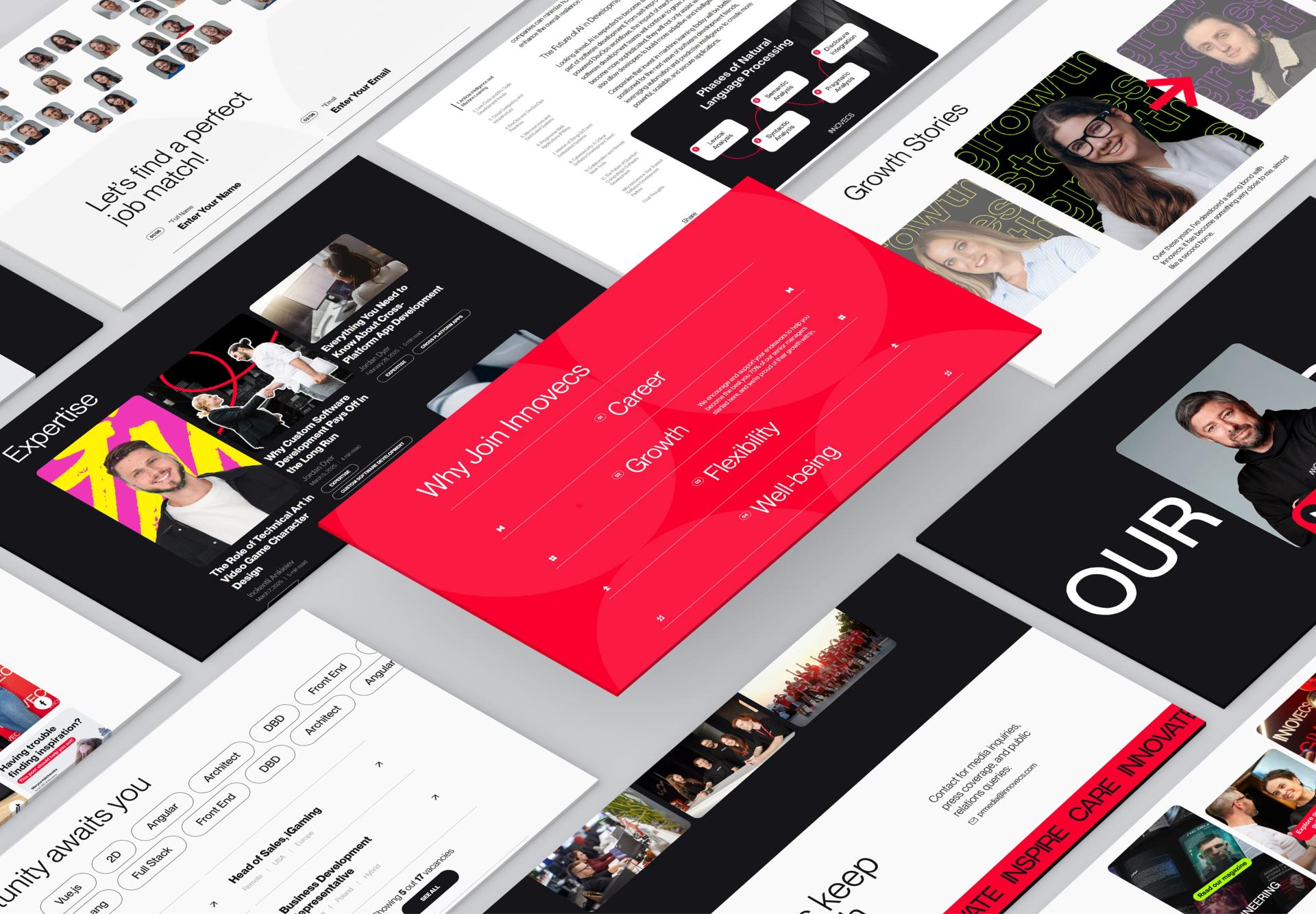 London Design Awards Winner - Innovecs Careers Website Redesign