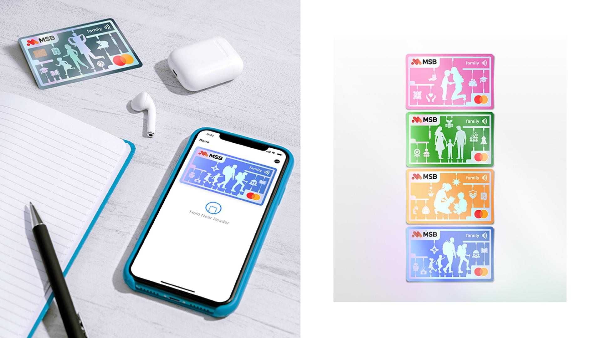 London Design Awards Winner - The MSB Family Card by Mastercard