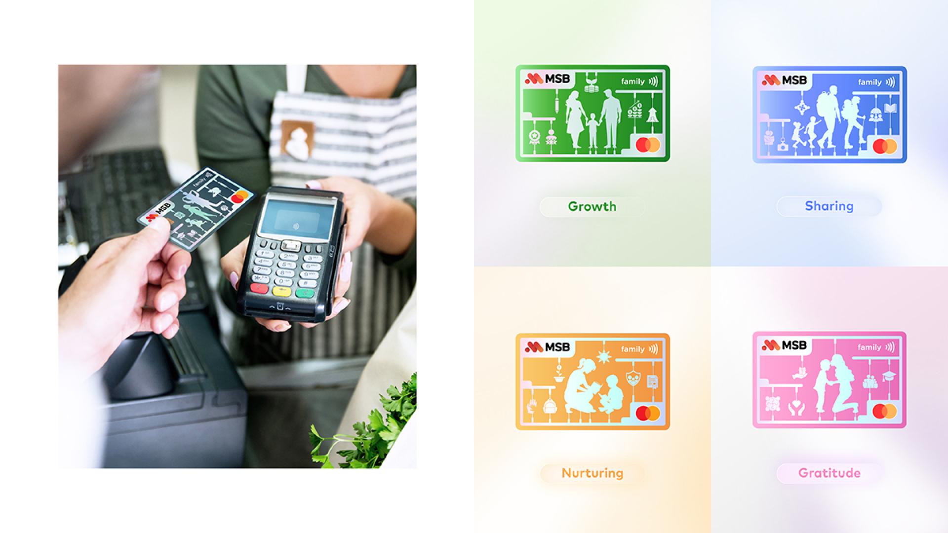 London Design Awards Winner - The MSB Family Card by Mastercard
