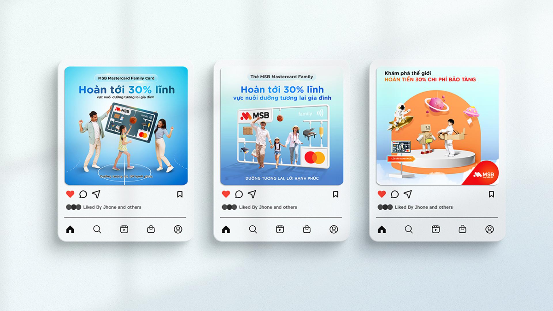 London Design Awards Winner - The MSB Family Card by Mastercard