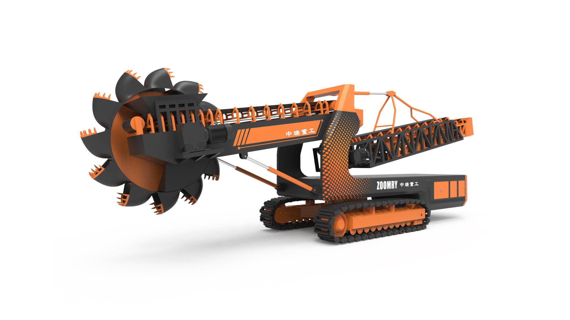 London Design Awards Winner - Bucket-wheel Reclaiming Machine
