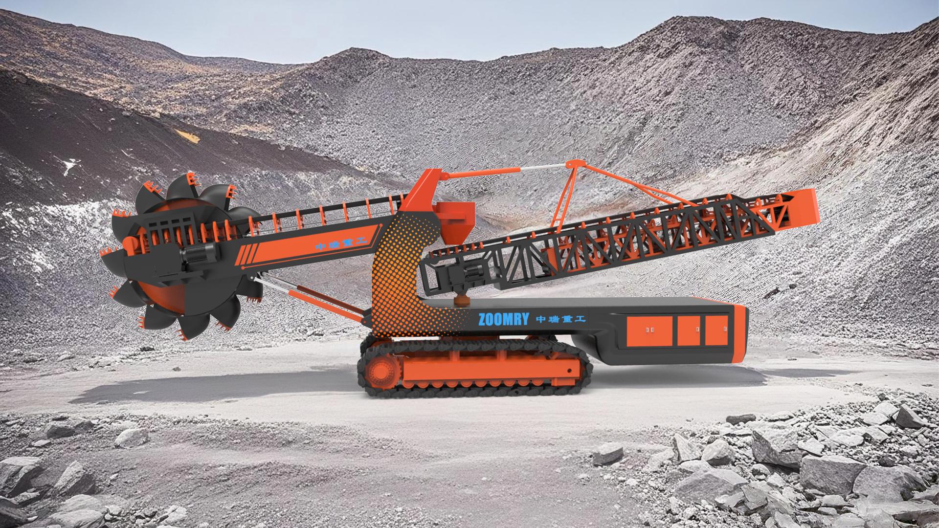 London Design Awards Winner - Bucket-wheel Reclaiming Machine