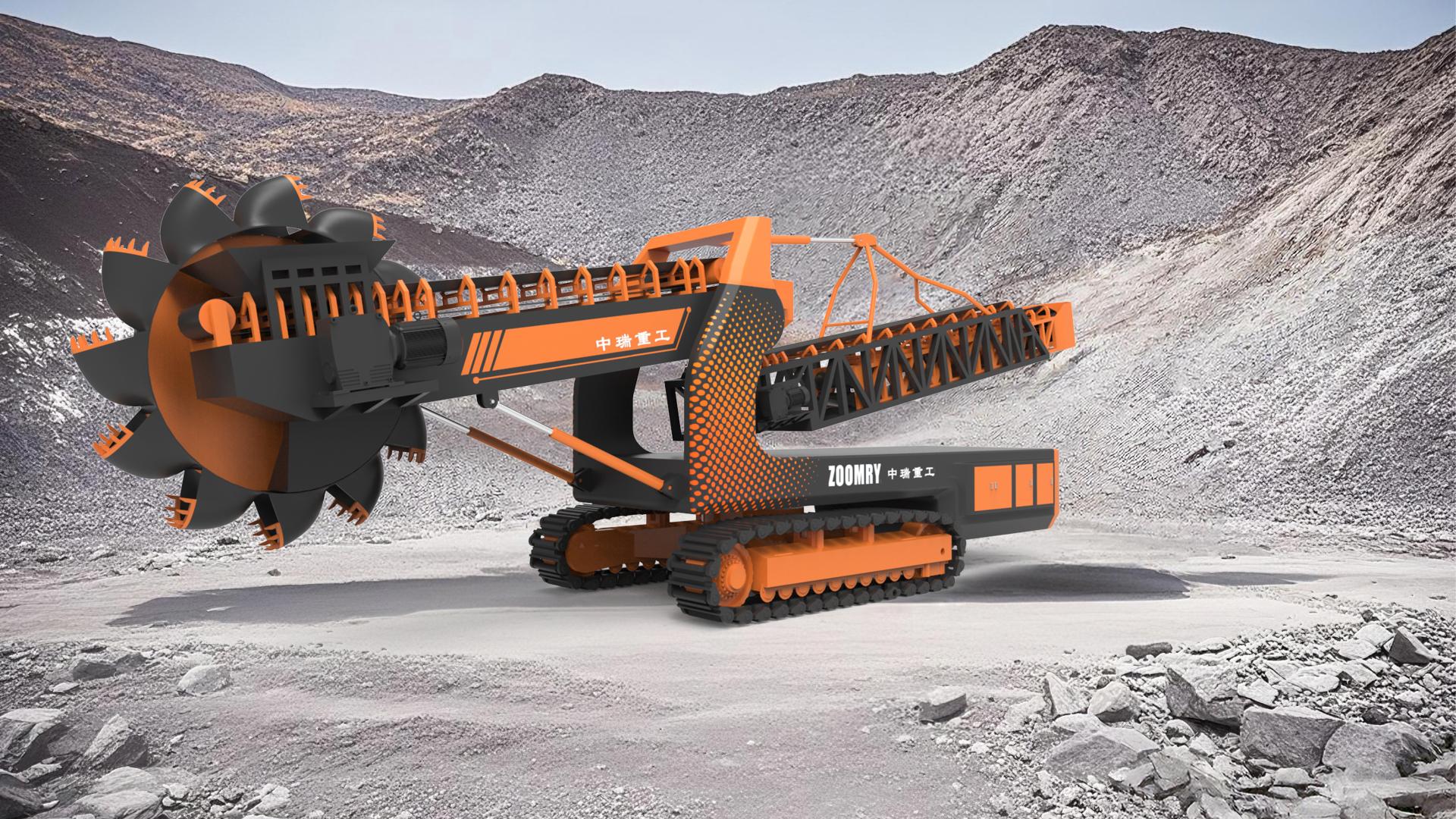 London Design Awards Winner - Bucket-wheel Reclaiming Machine