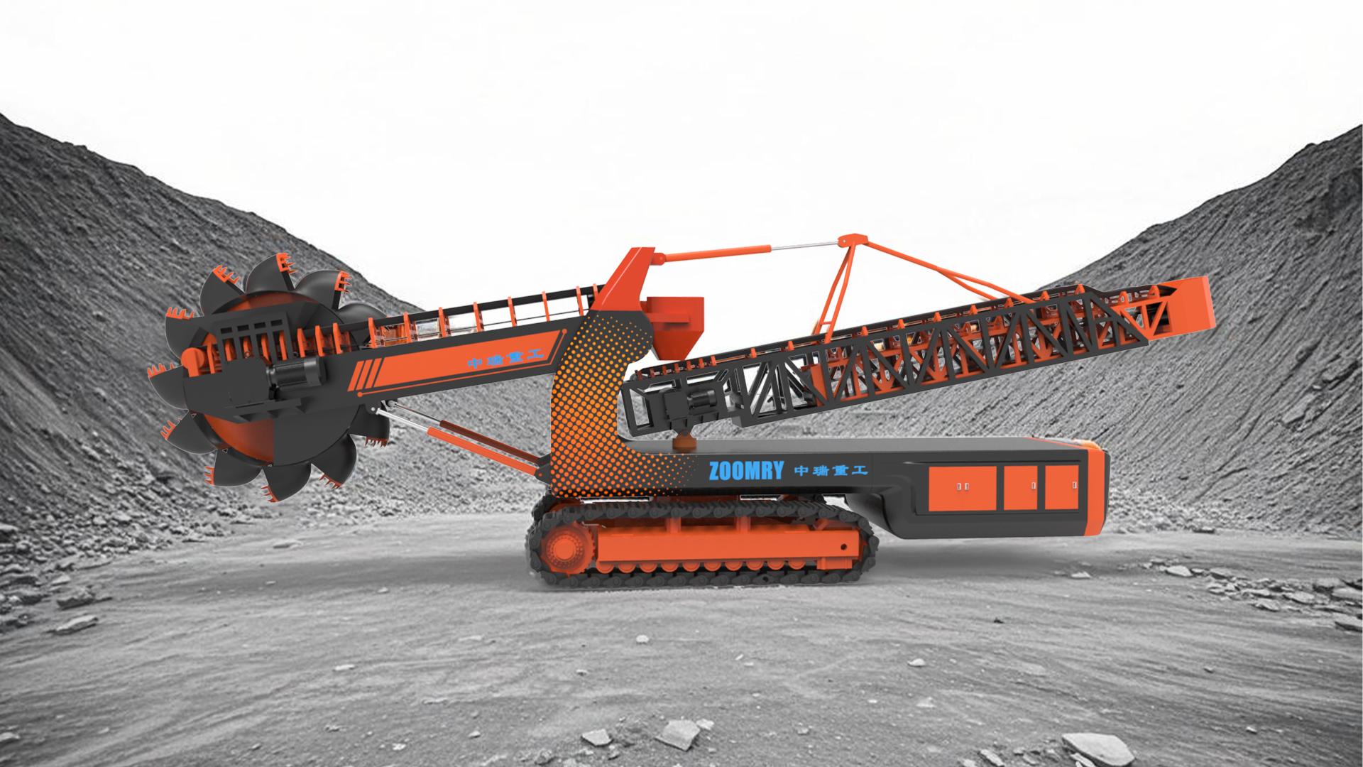 London Design Awards Winner - Bucket-wheel Reclaiming Machine