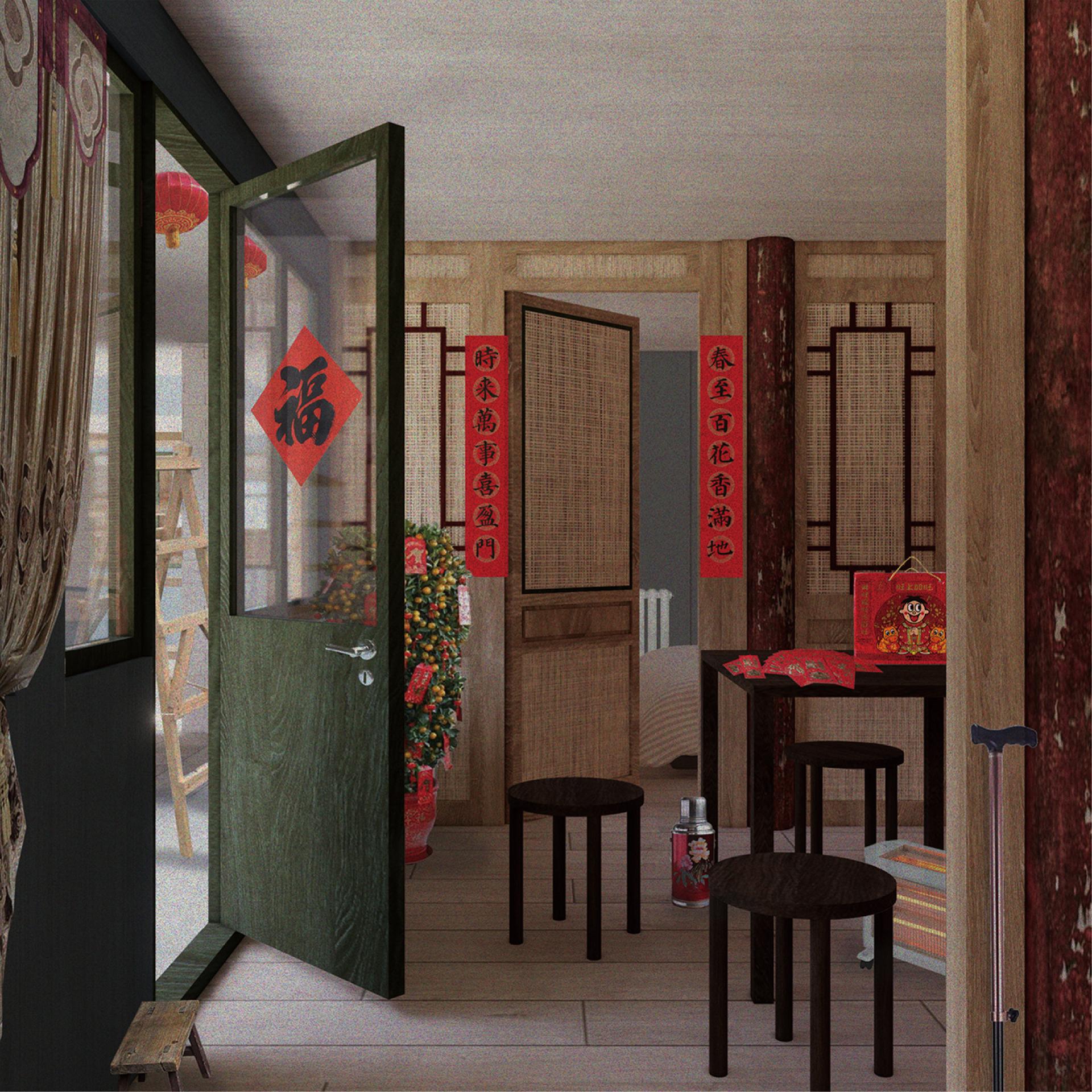 London Design Awards Winner - Polytheism & Polycentric Living: Reimagining Beijing Hutong