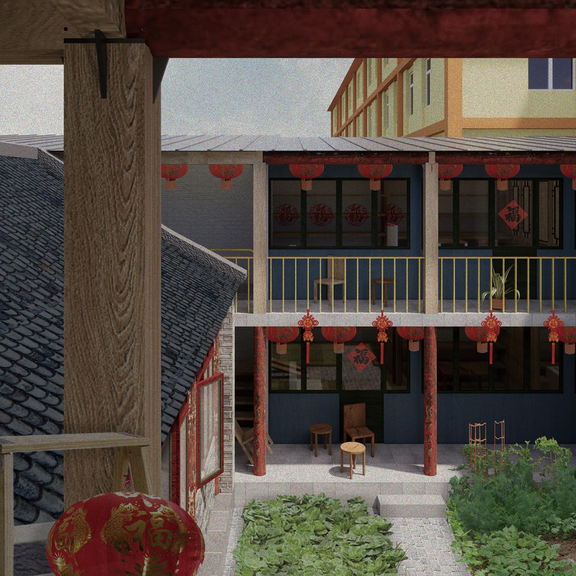 London Design Awards Winner - Polytheism & Polycentric Living: Reimagining Beijing Hutong