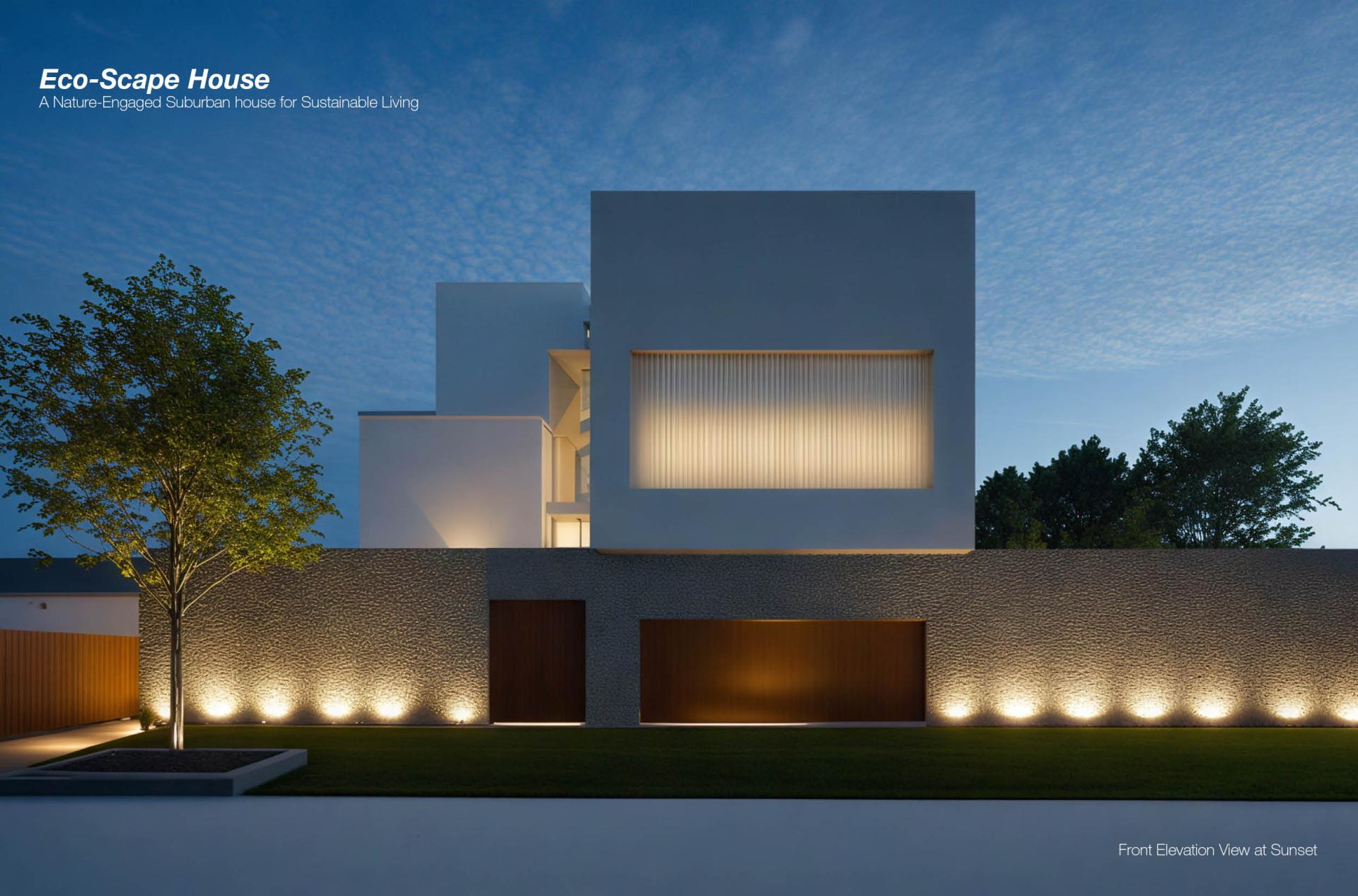 London Design Awards Winner - Eco-Scape House
