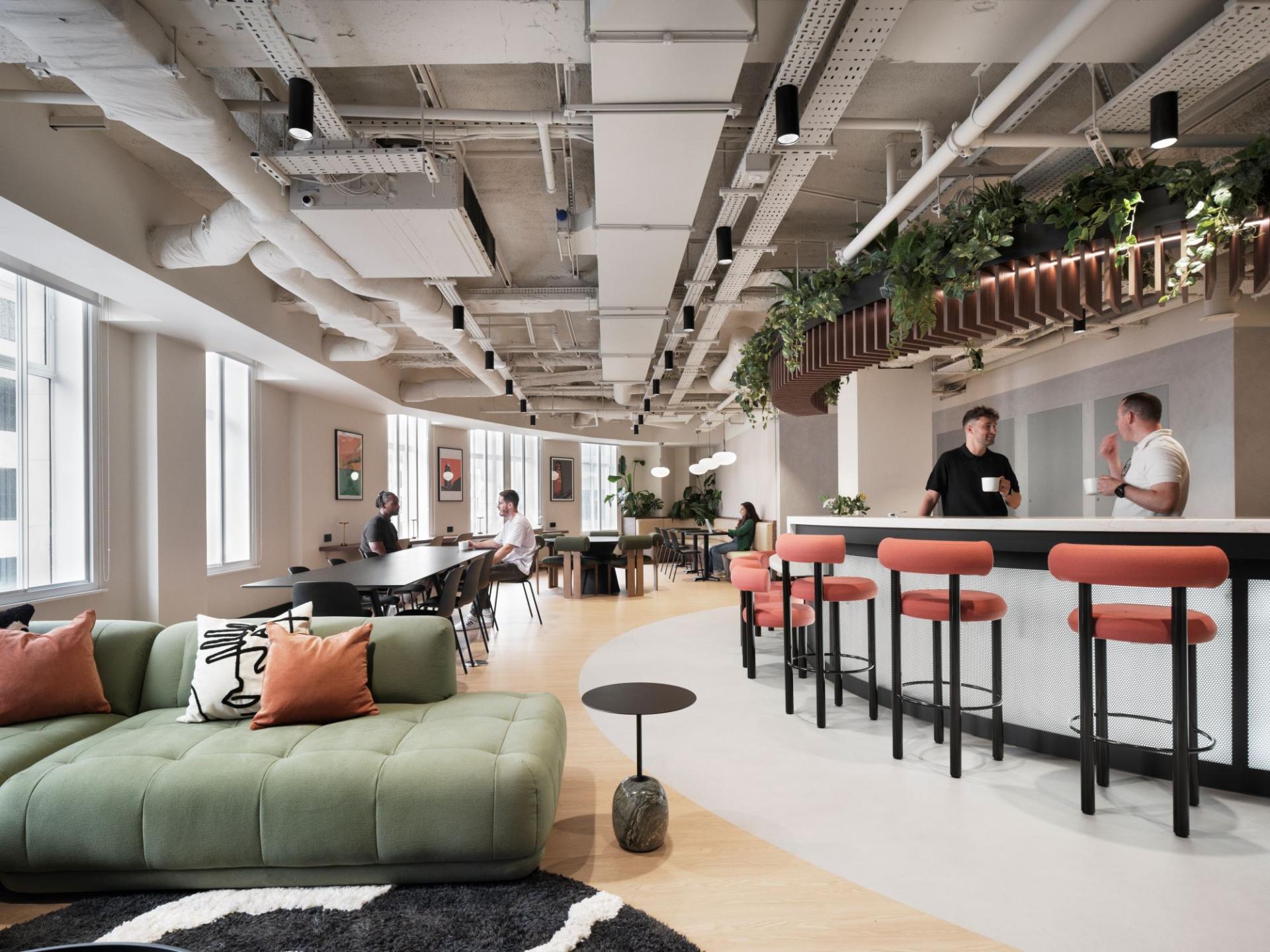 London Design Awards Winner - Banking Circle, London - workplace reimagined 