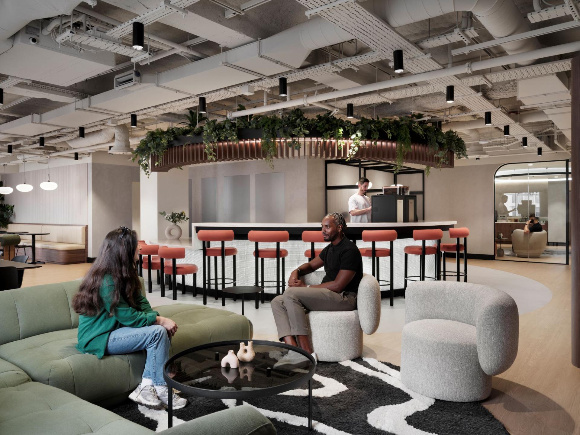 London Design Awards Winner - Banking Circle, London - workplace reimagined 