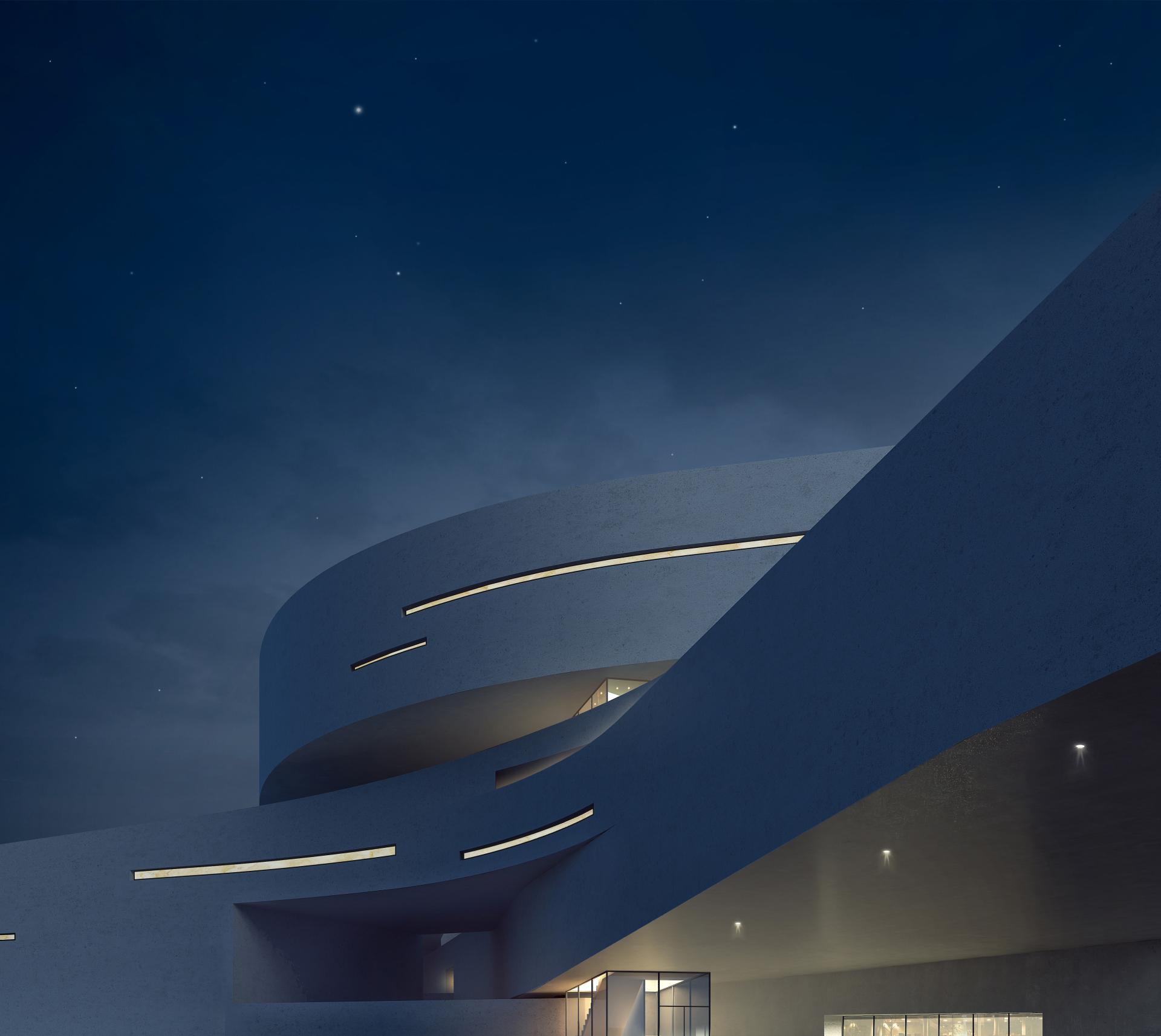 London Design Awards Winner - Guggenheim Museum-Near Figure
