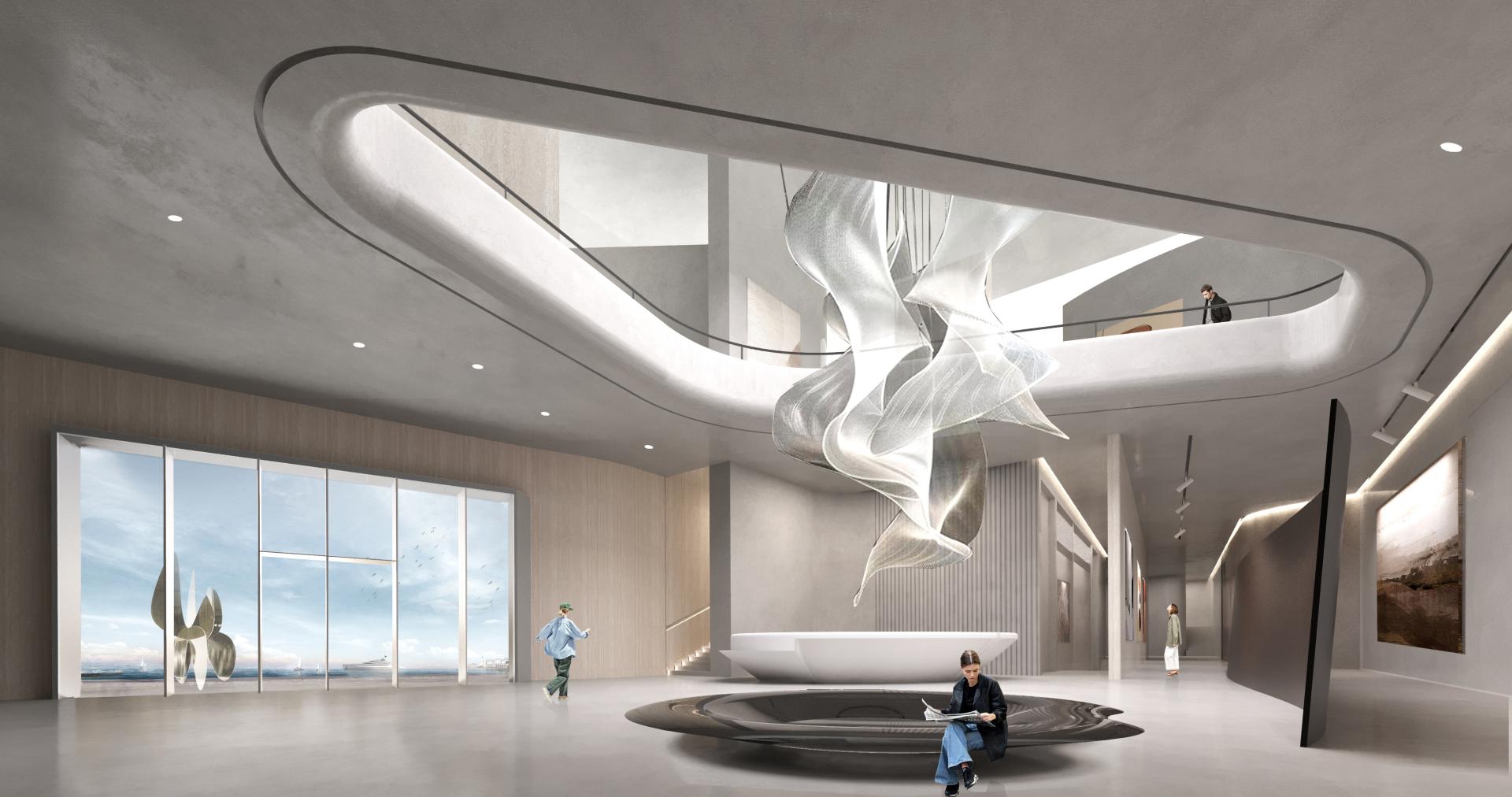 London Design Awards Winner - Guggenheim Museum-Near Figure
