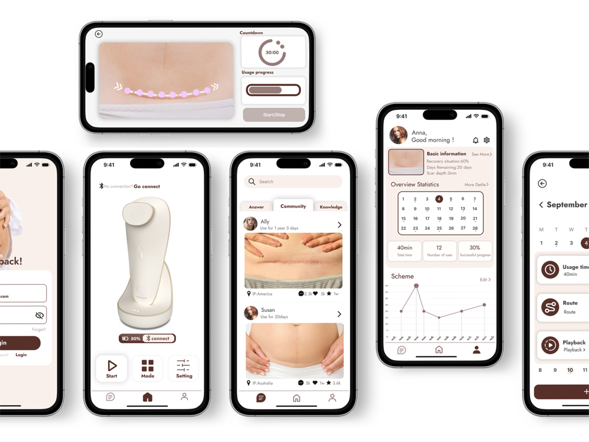 London Design Awards Winner - ClamSkin Post-Planed Maternity Scar Removal Laser Facializer