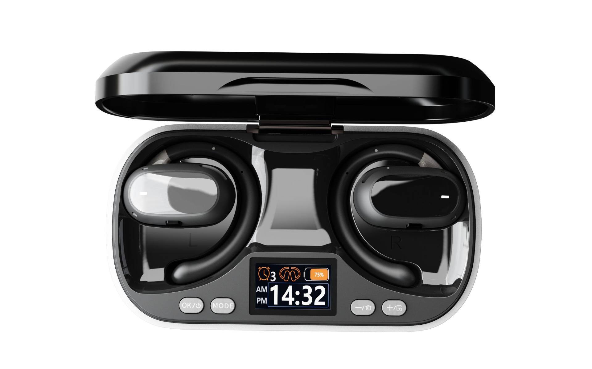 London Design Awards Winner - Open Ear Headphones with Compatible Smart Pill Box Functions