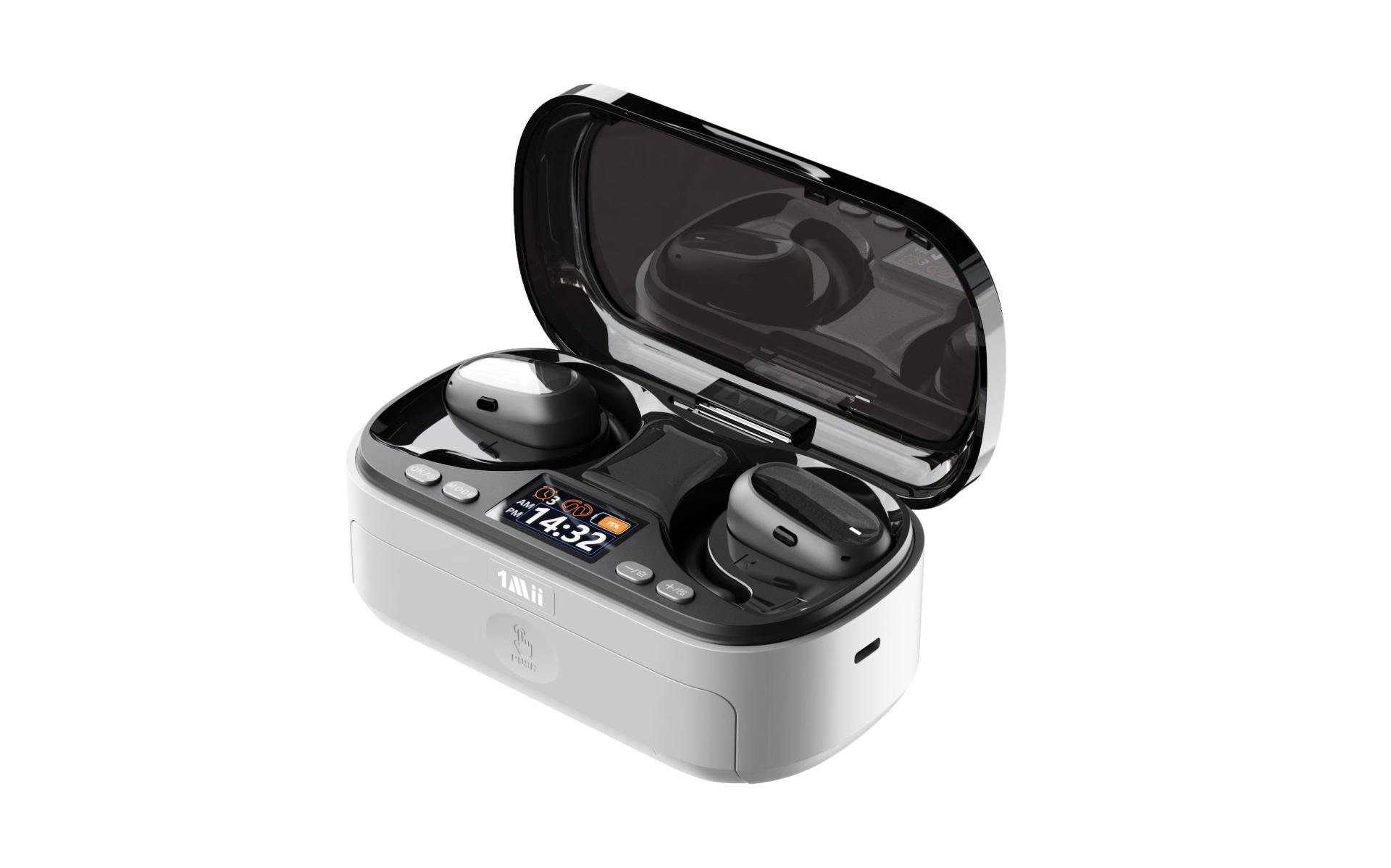 London Design Awards Winner - Open Ear Headphones with Compatible Smart Pill Box Functions