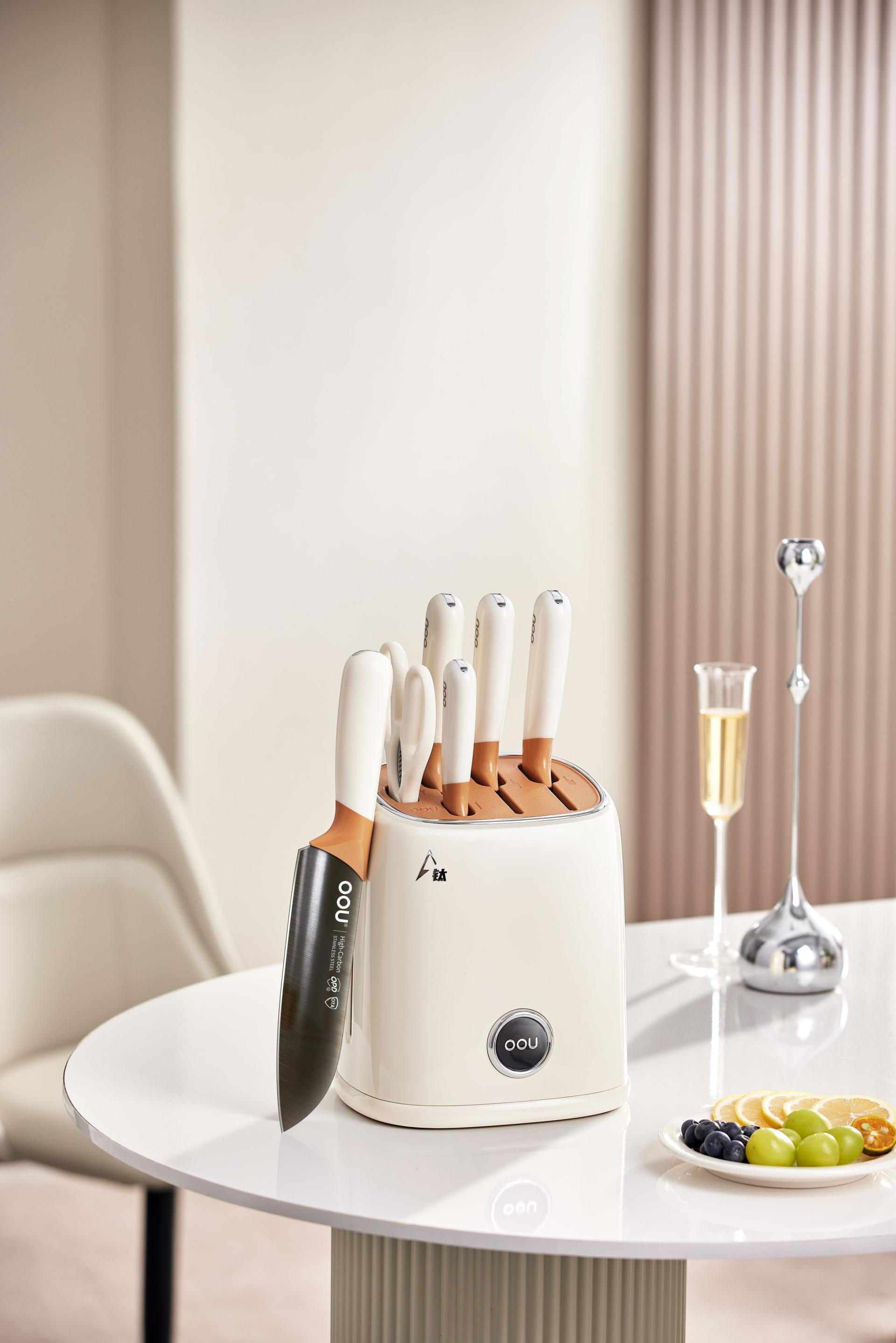London Design Awards Winner - Deer series titanium knife six piece set