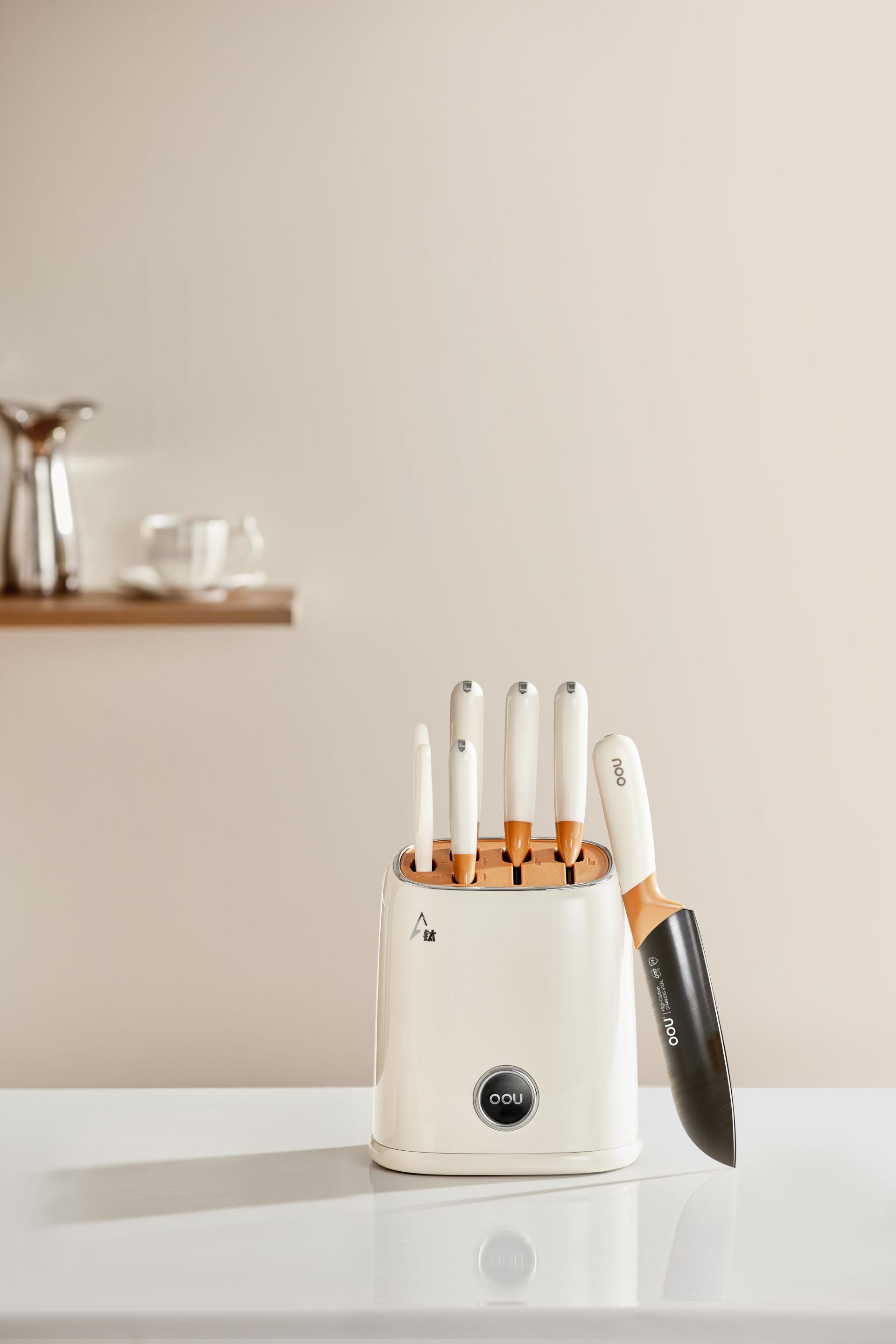 London Design Awards Winner - Deer series titanium knife six piece set